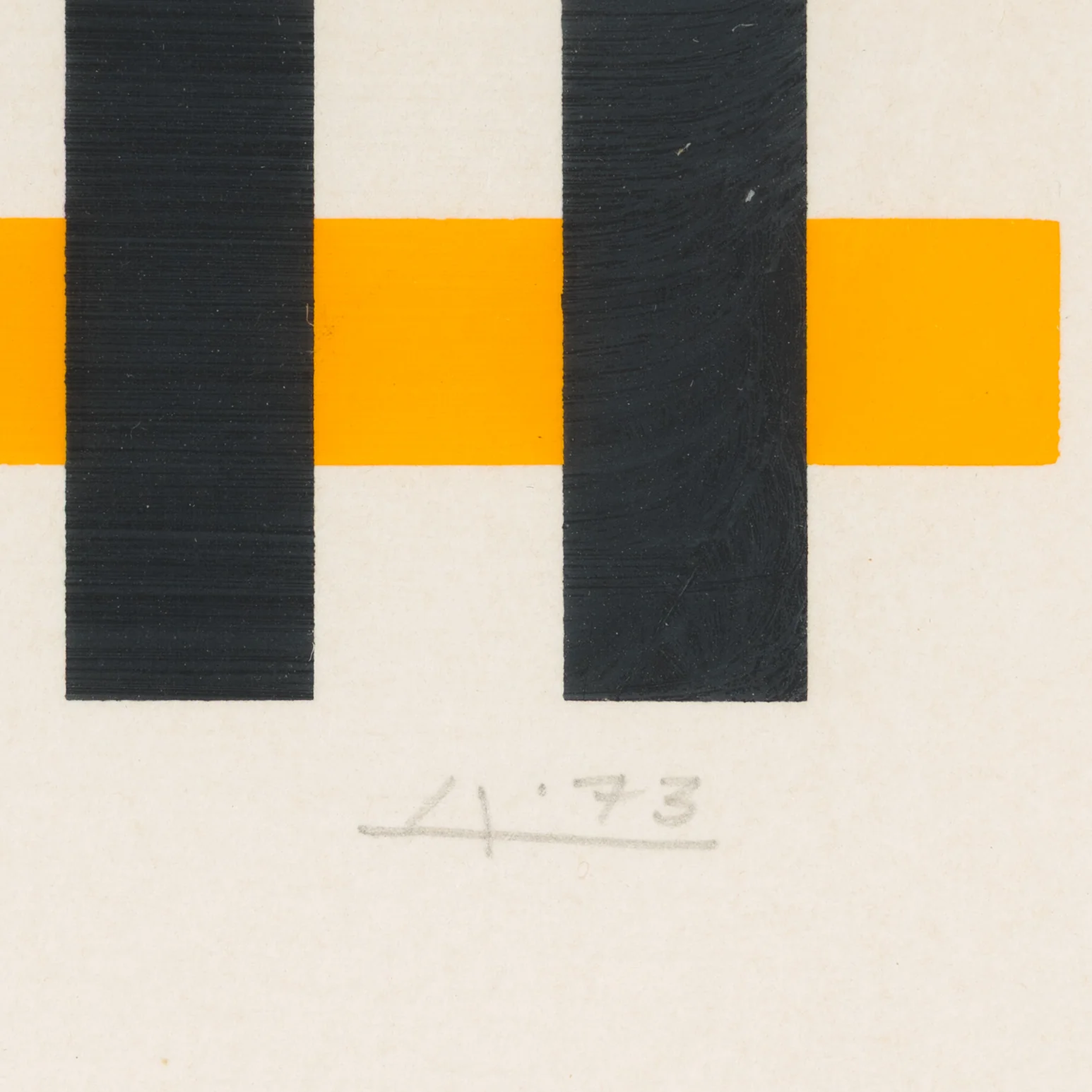 JOSEF ALBERS "EA" SCREENPRINT, 1973 - Image 5