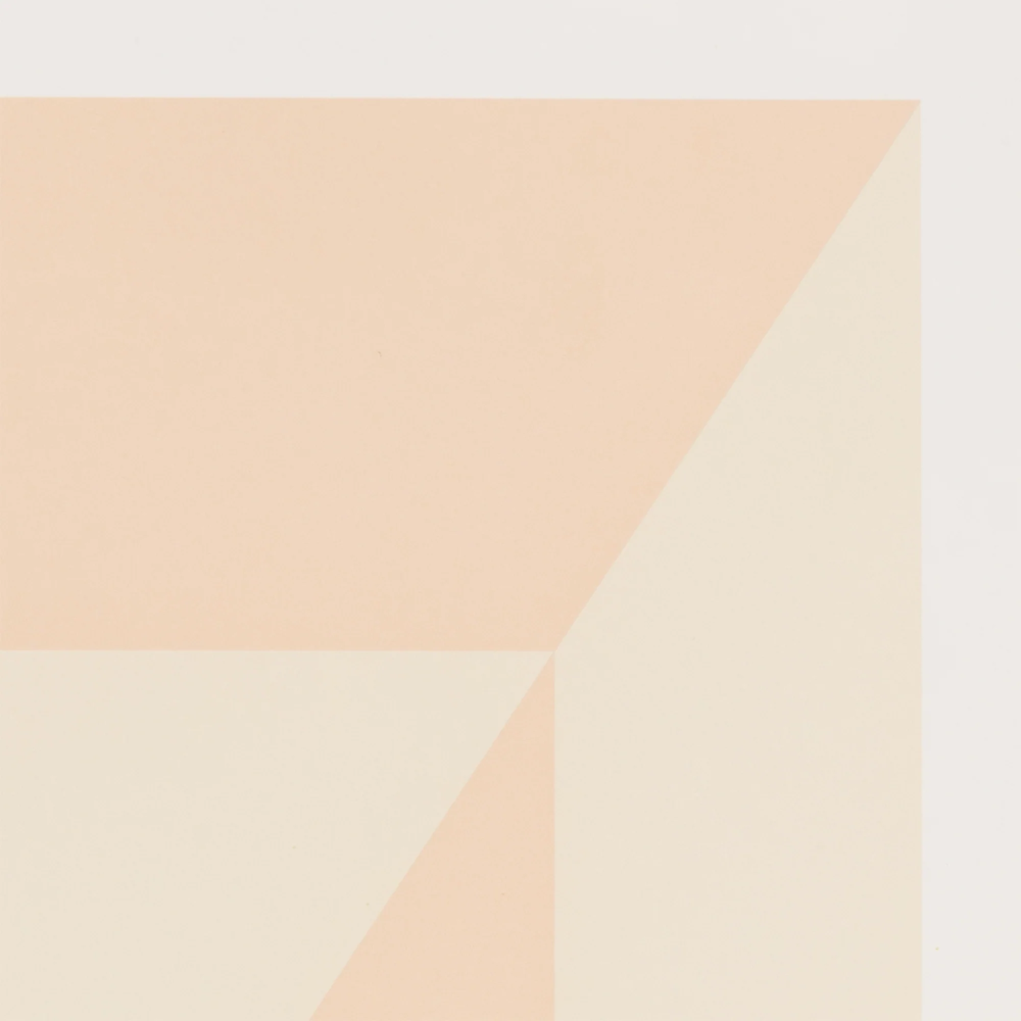 JOSEF ALBERS "MITERED SQUARES - APRICOT" SCREENPRINT, 1976 - Image 9