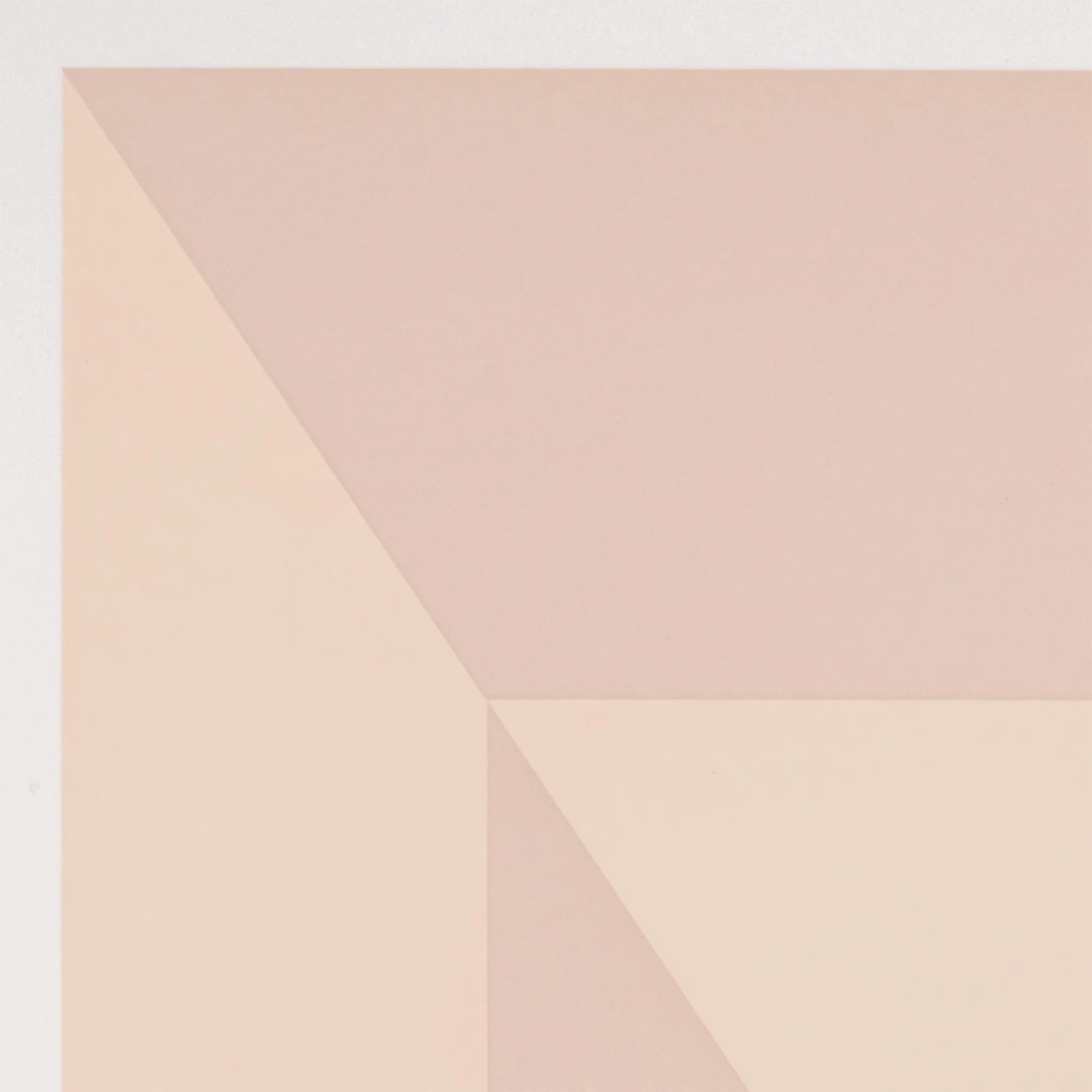 JOSEF ALBERS "MITERED SQUARES - CHERRY" SCREENPRINT, 1976 - Image 5