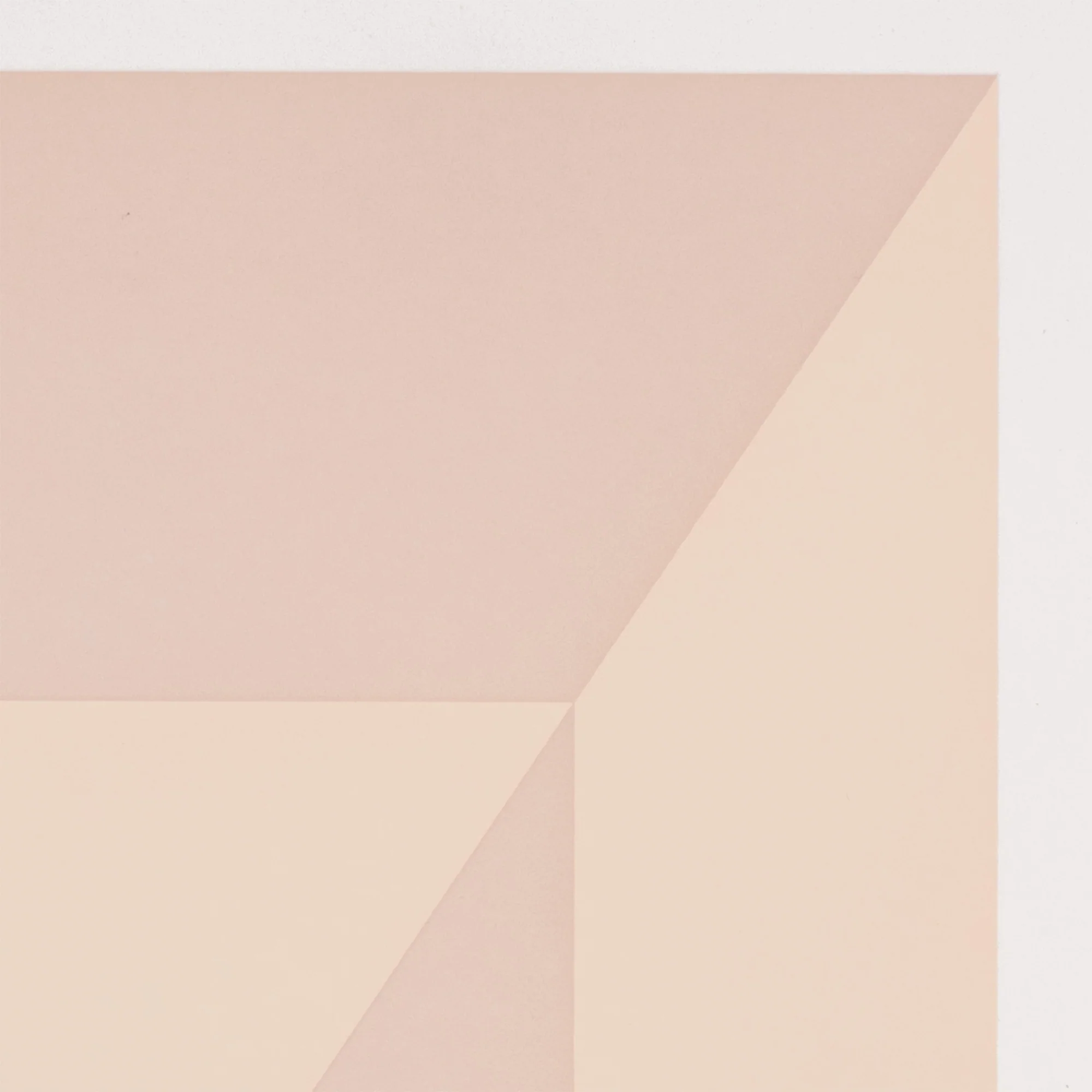 JOSEF ALBERS "MITERED SQUARES - CHERRY" SCREENPRINT, 1976 - Image 6
