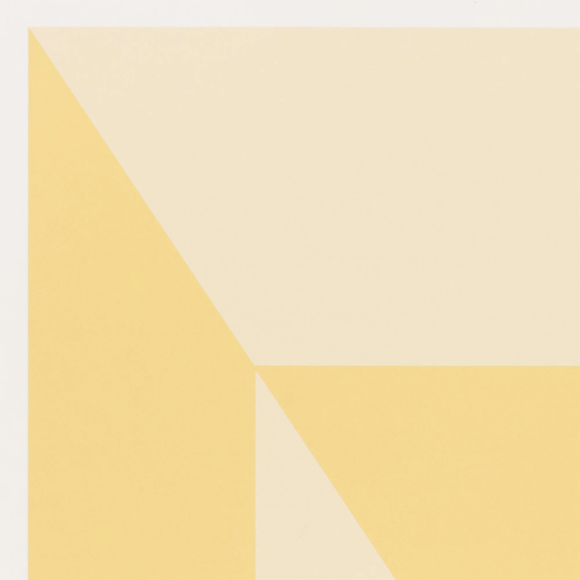JOSEF ALBERS "MITERED SQUARES - CITRINE" SCREENPRINT, 1976 - Image 6