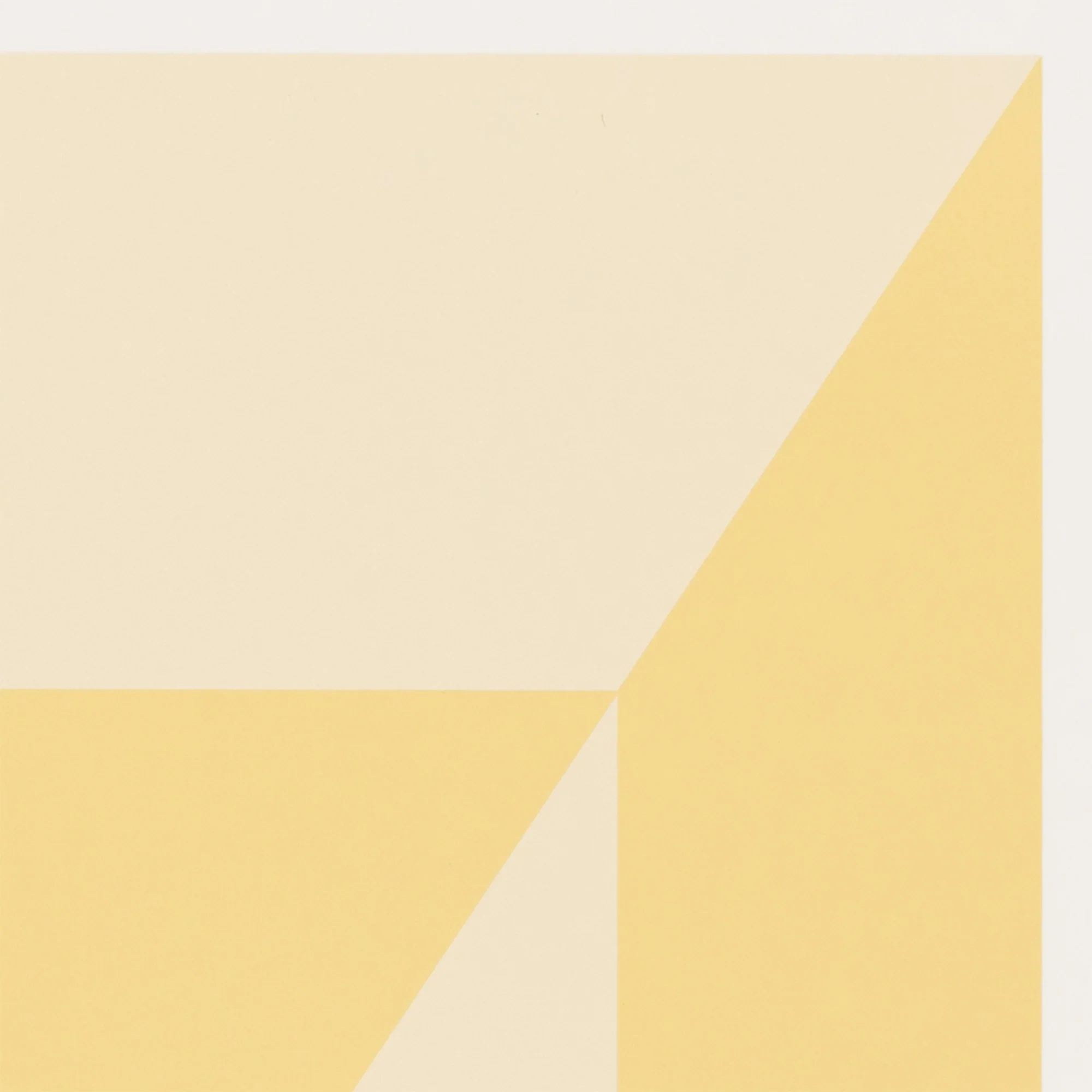 JOSEF ALBERS "MITERED SQUARES - CITRINE" SCREENPRINT, 1976 - Image 7