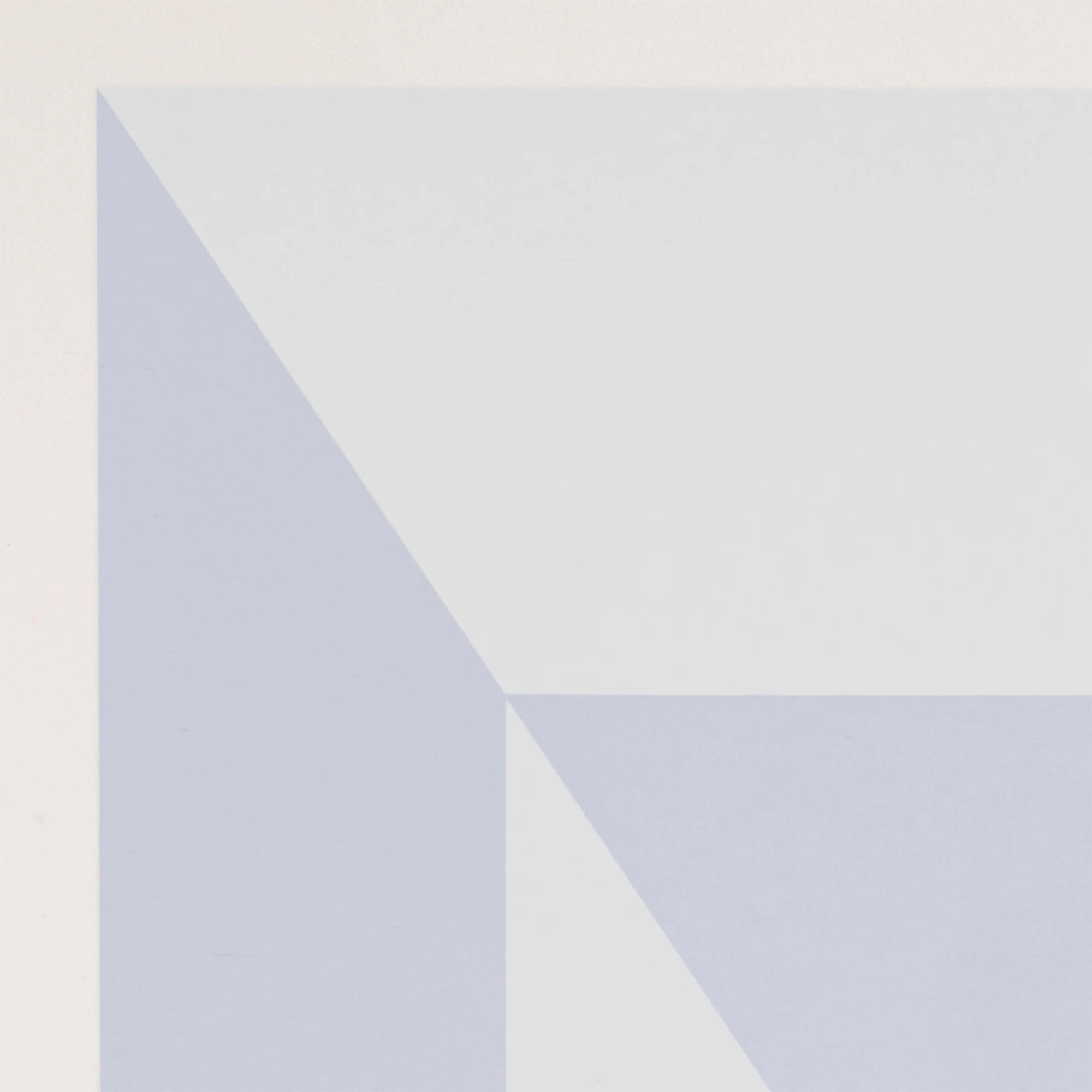 JOSEF ALBERS "MITERED SQUARES - COBALT" SCREENPRINT, 1976 - Image 6