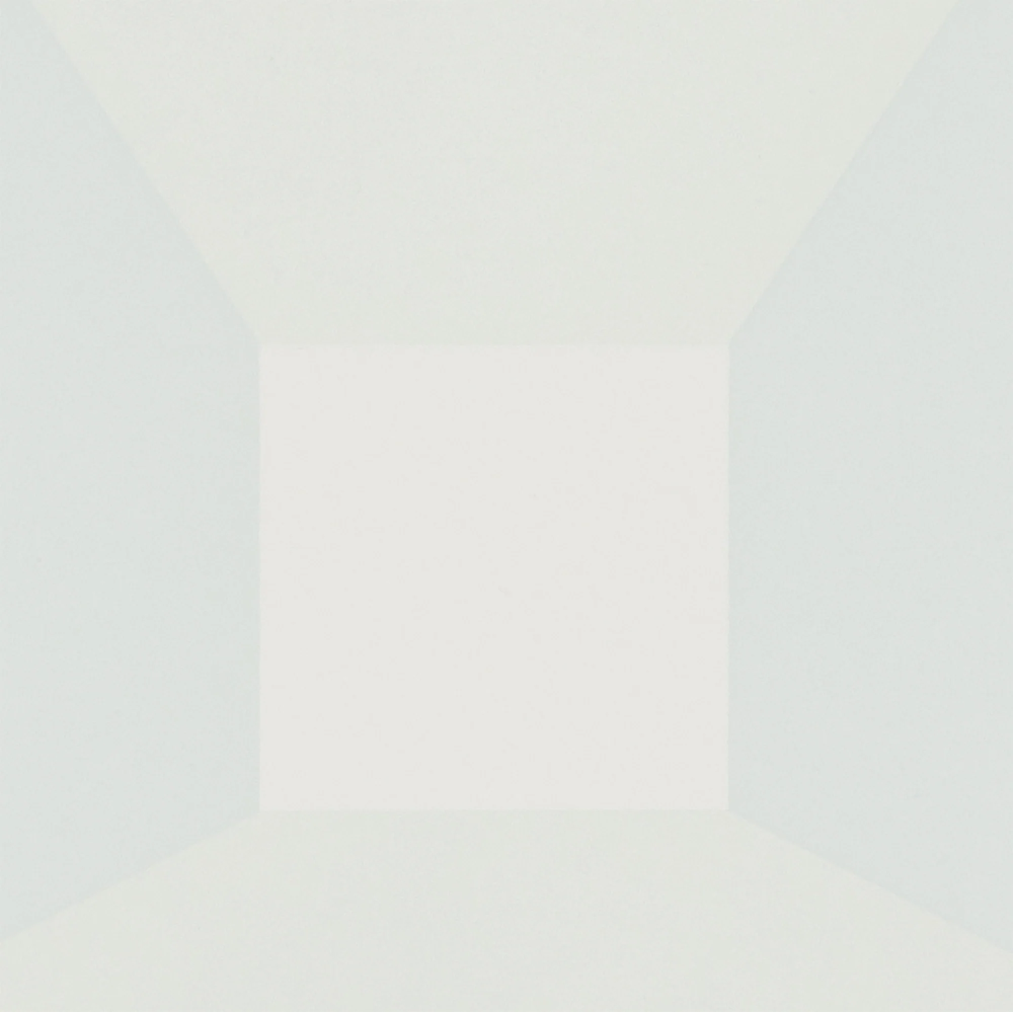 JOSEF ALBERS "MITERED SQUARES - FROST" SCREENPRINT, 1976 - Image 9