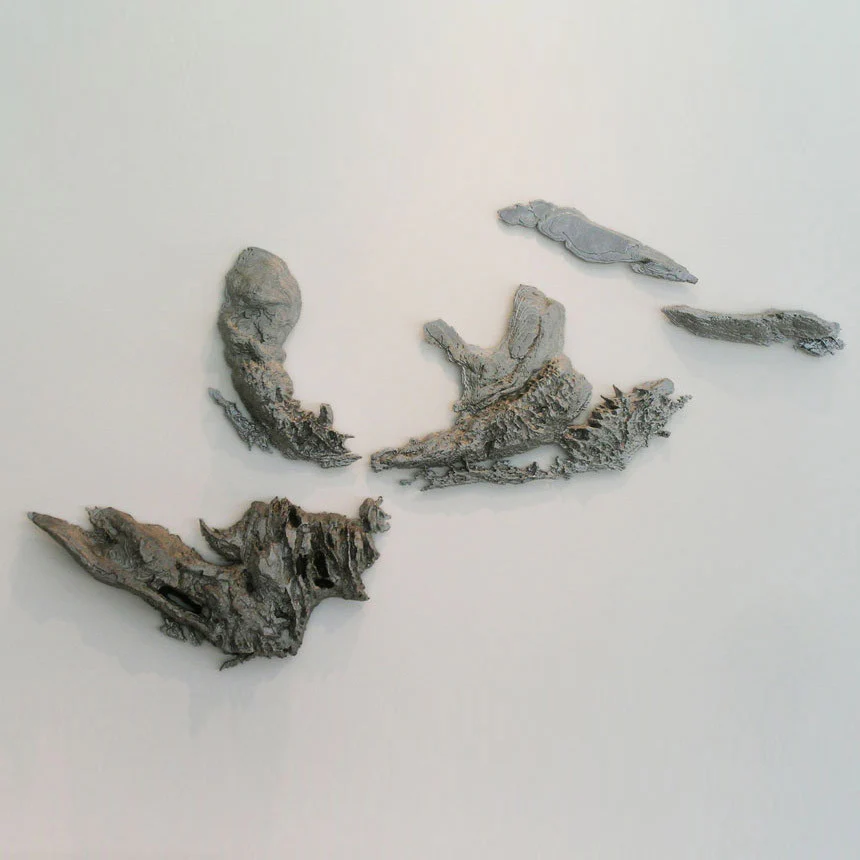 JOY CHARBONNEAU "GREAT LAKES" ALUMINUM WALL SCULPTURE - Image 3