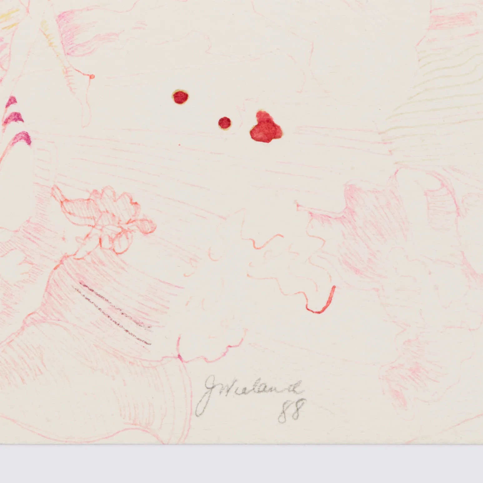 JOYCE WIELAND "FUCHSIA DREAM" 1988 - Image 4
