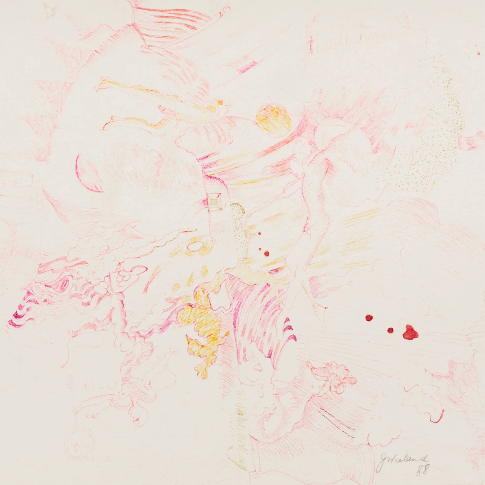 JOYCE WIELAND "FUCHSIA DREAM" 1988 - Image 5