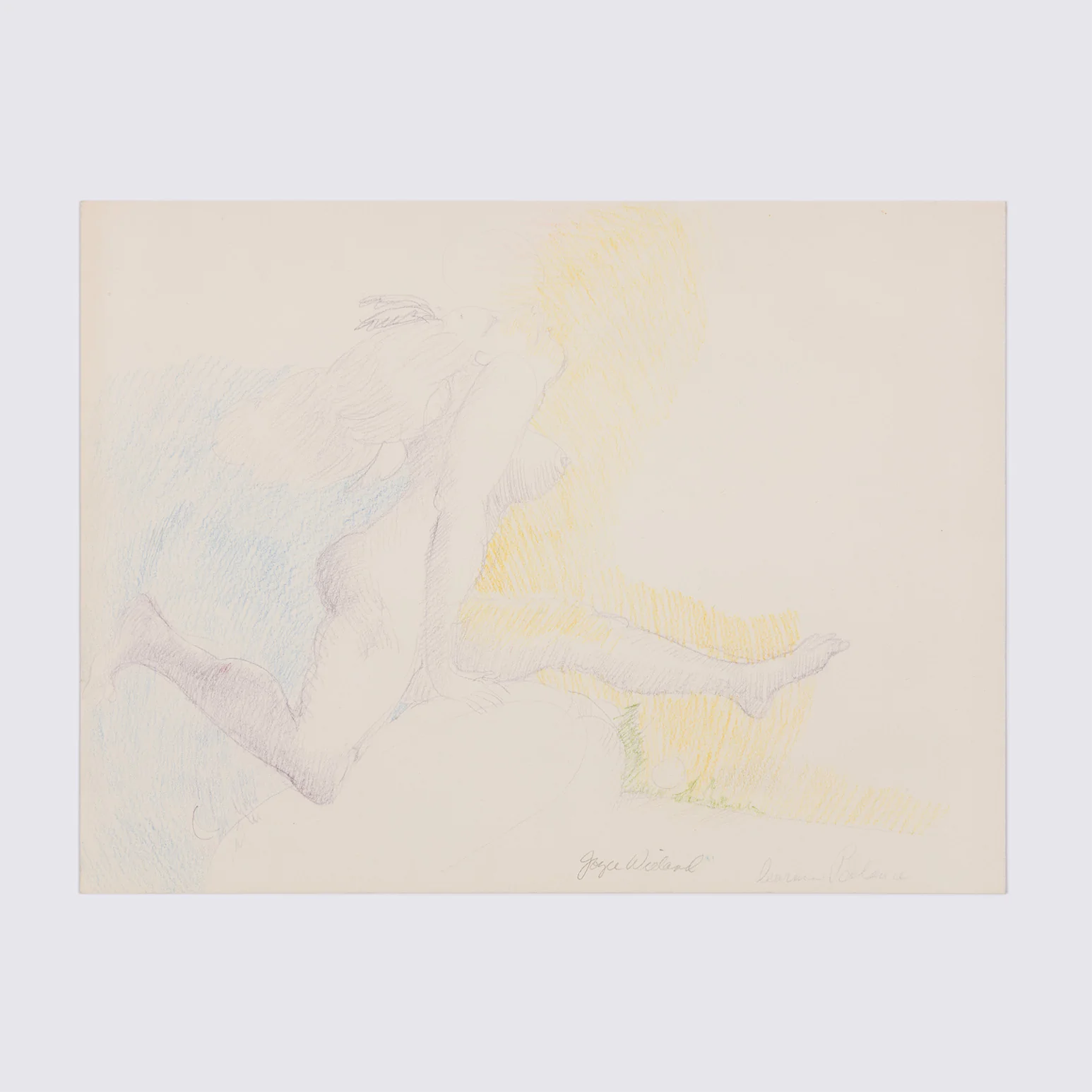 JOYCE WIELAND "LEARNING BALANCE" 1981 - Image 2