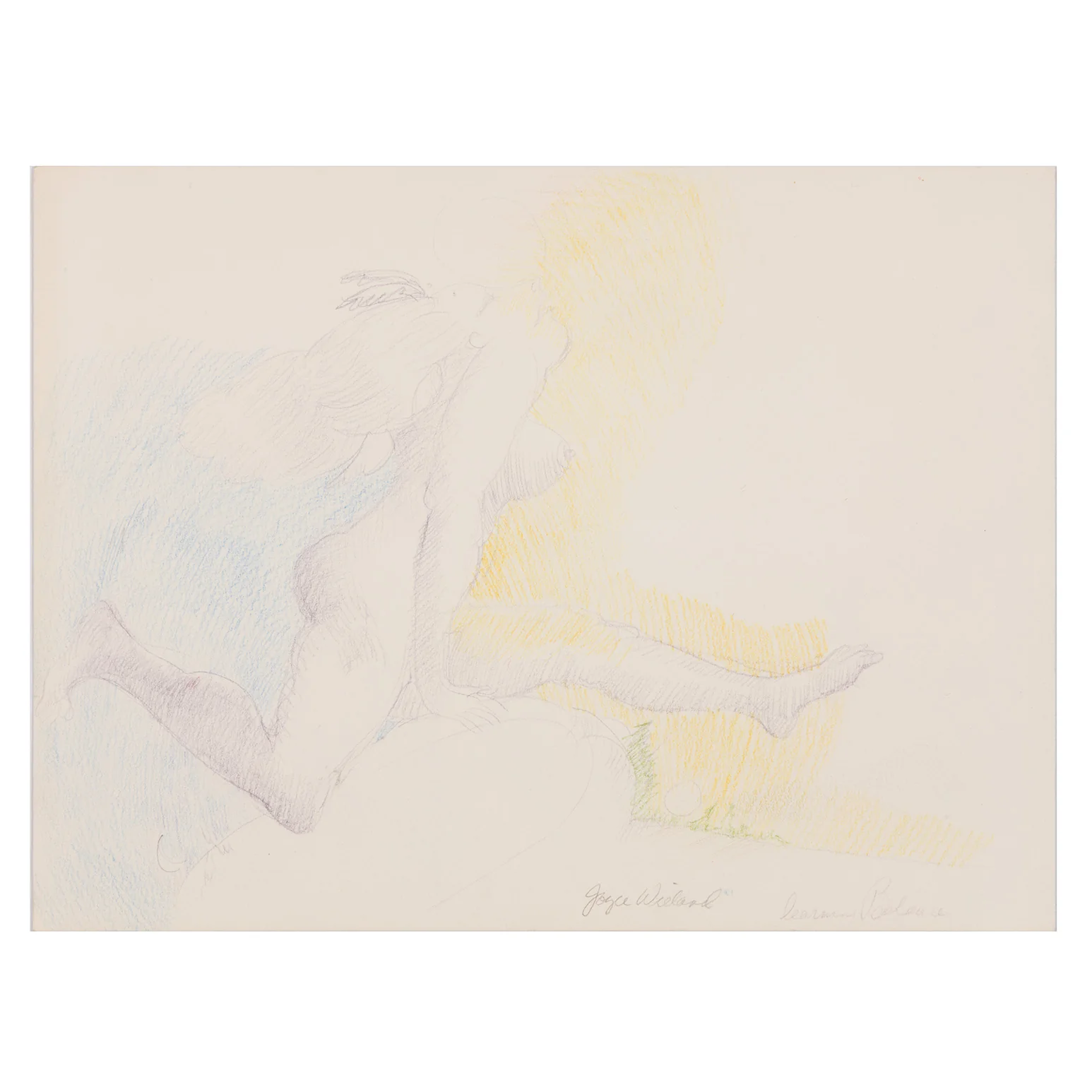 JOYCE WIELAND "LEARNING BALANCE" 1981 - Image 3