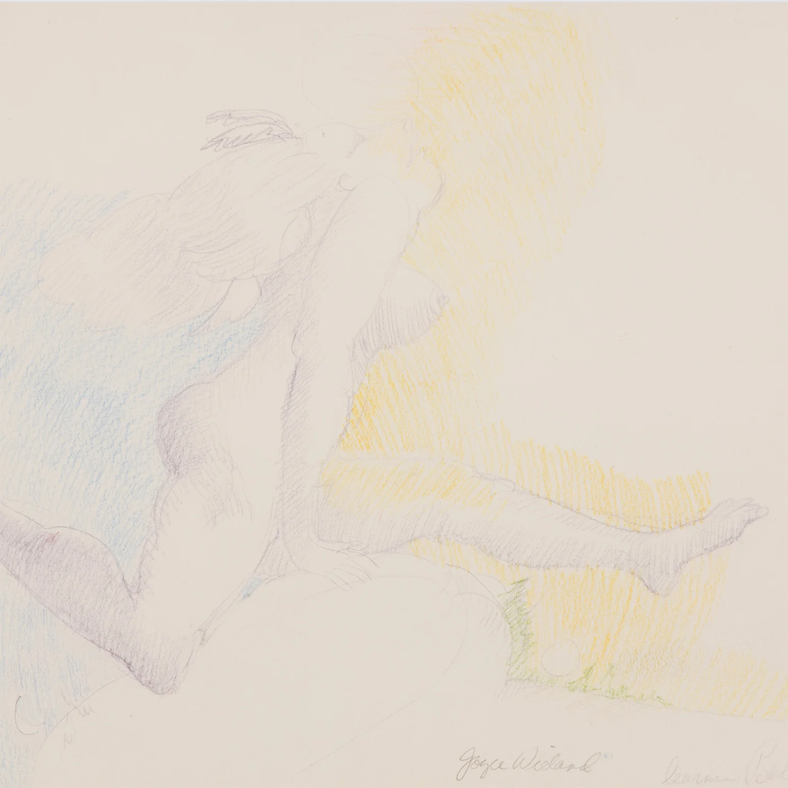 JOYCE WIELAND "LEARNING BALANCE" 1981 - Image 5