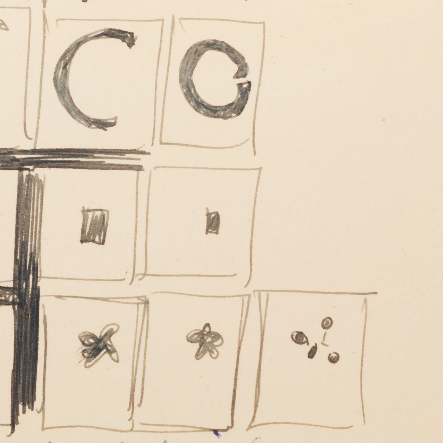 JOYCE WIELAND "SCENE-BLOCKING" DRAWING - Image 11