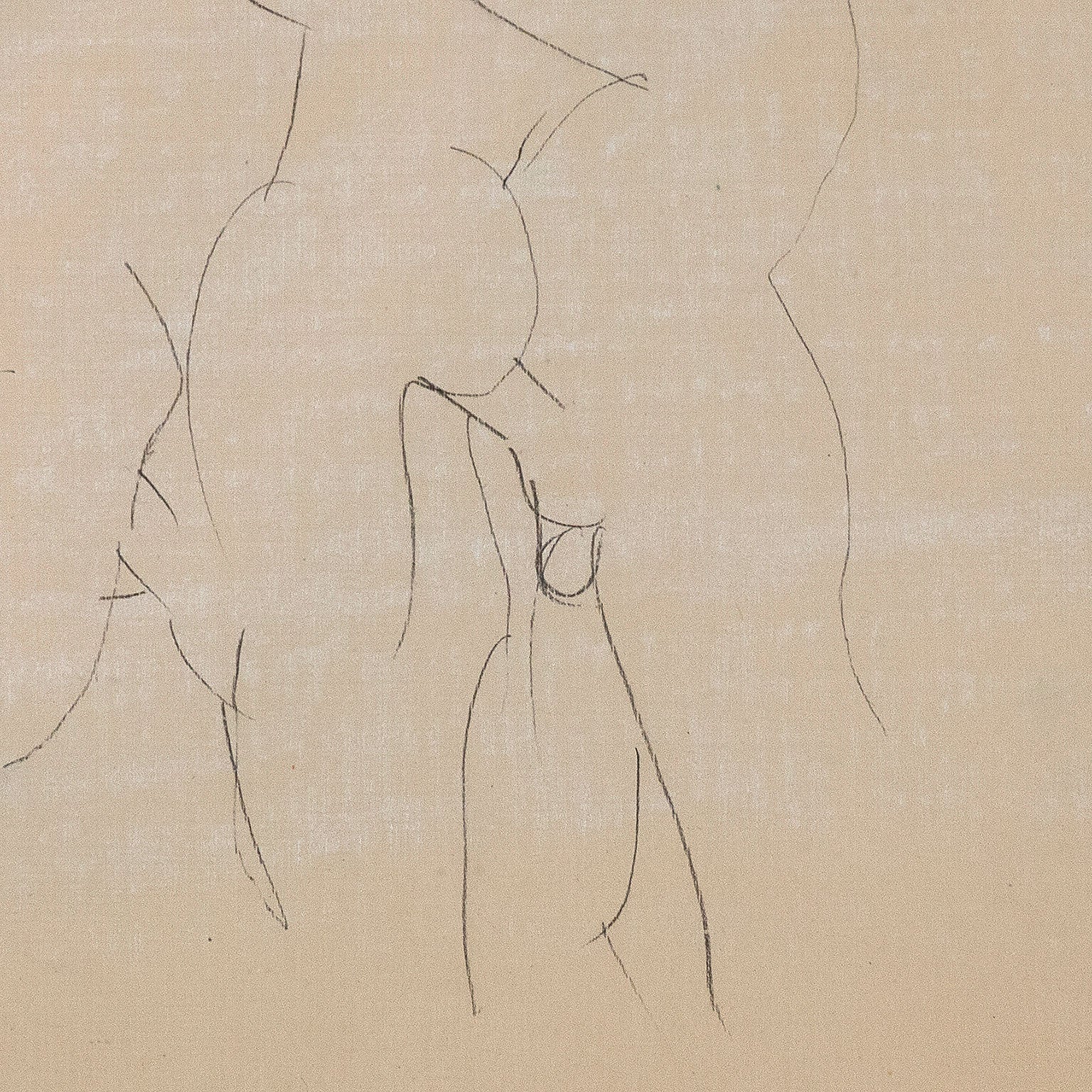 JOYCE WIELAND "ENTER" DRAWING, 1962 - Image 7