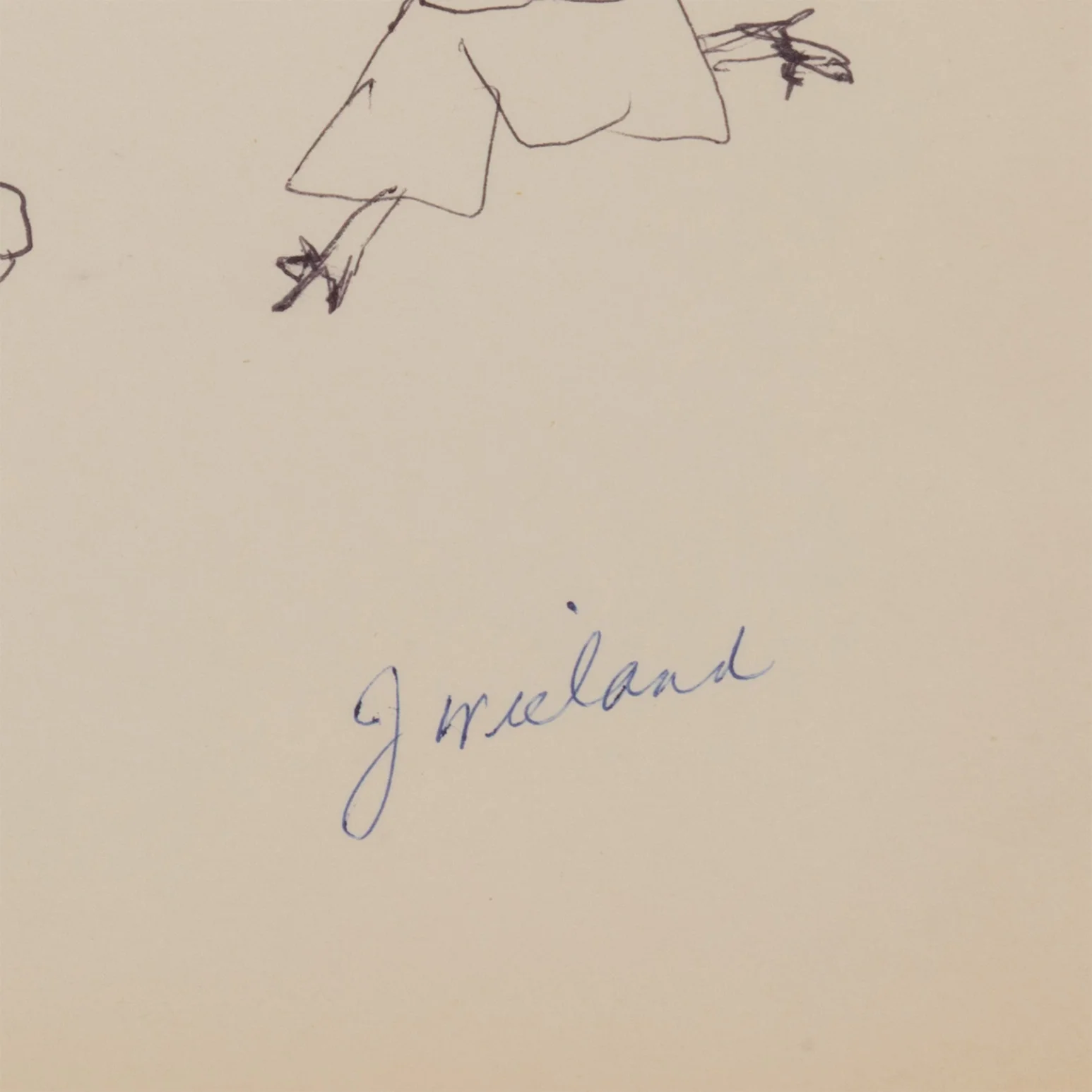 JOYCE WIELAND "SUPER 8" DRAWING - Image 4
