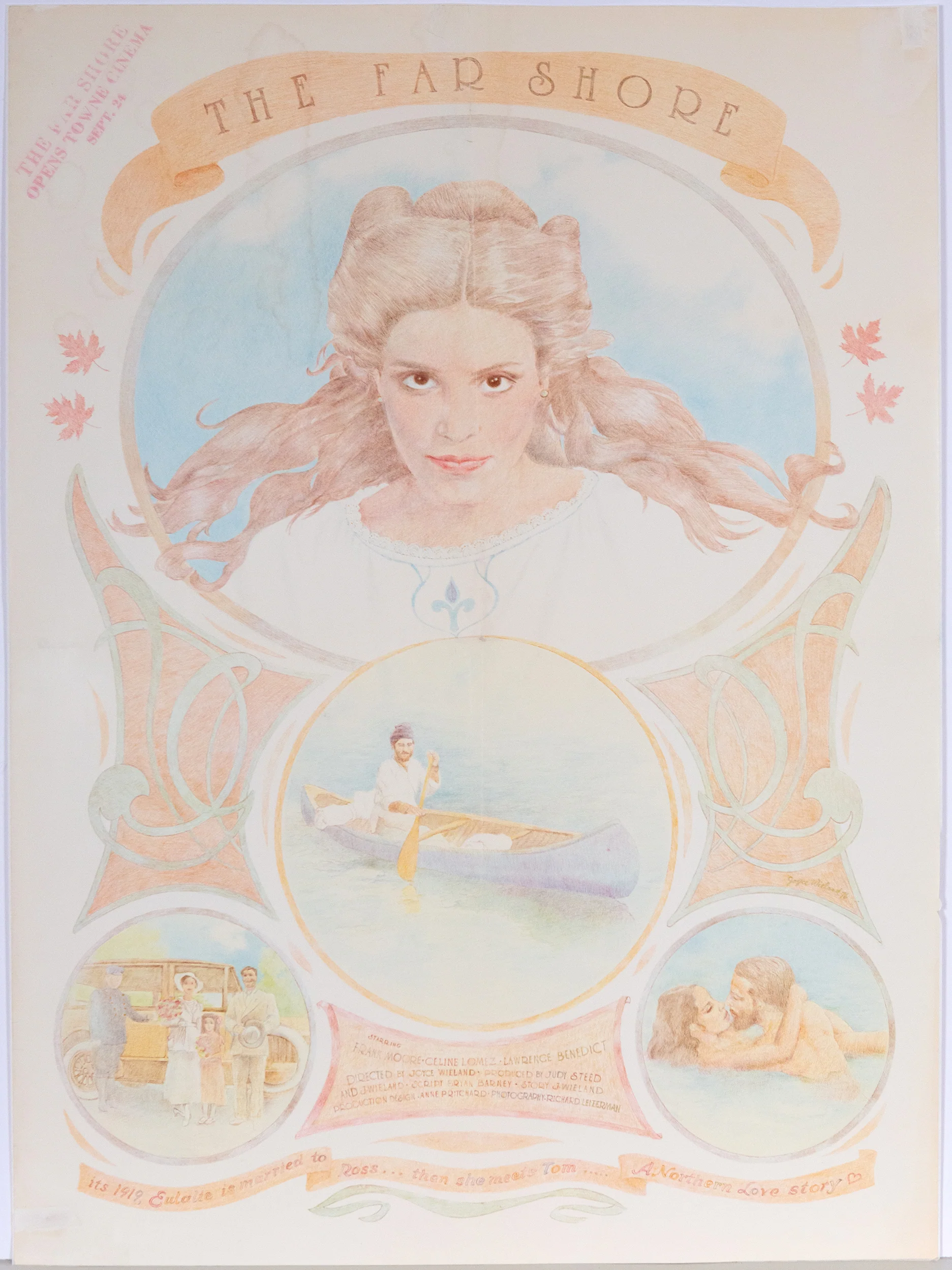 JOYCE WIELAND “THE FAR SHORE” FILM POSTER, 1976 - Image 3