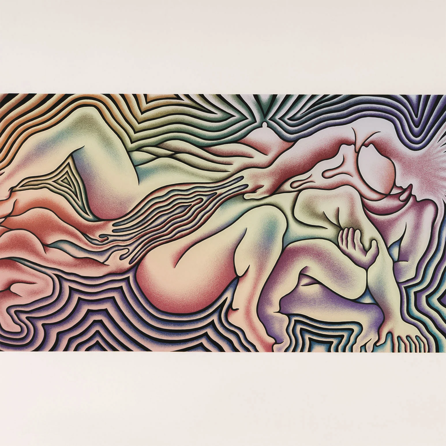 JUDY CHICAGO "BIRTH TRINITY" SERIGRAPH, 1985 - Image 10