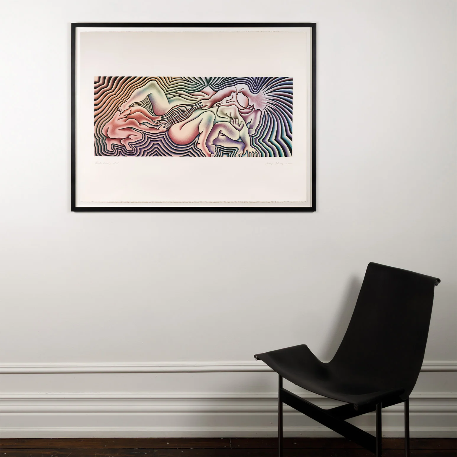JUDY CHICAGO "BIRTH TRINITY" SERIGRAPH, 1985 - Image 11