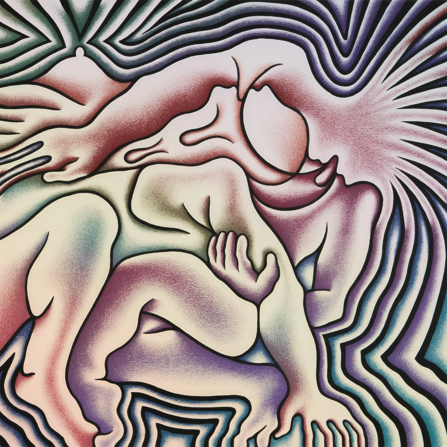 JUDY CHICAGO "BIRTH TRINITY" SERIGRAPH, 1985 - Image 7