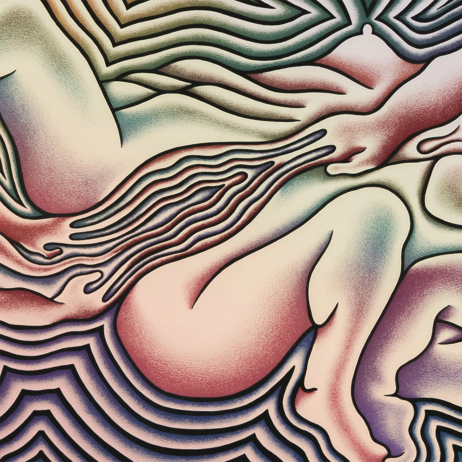 JUDY CHICAGO "BIRTH TRINITY" SERIGRAPH, 1985 - Image 8