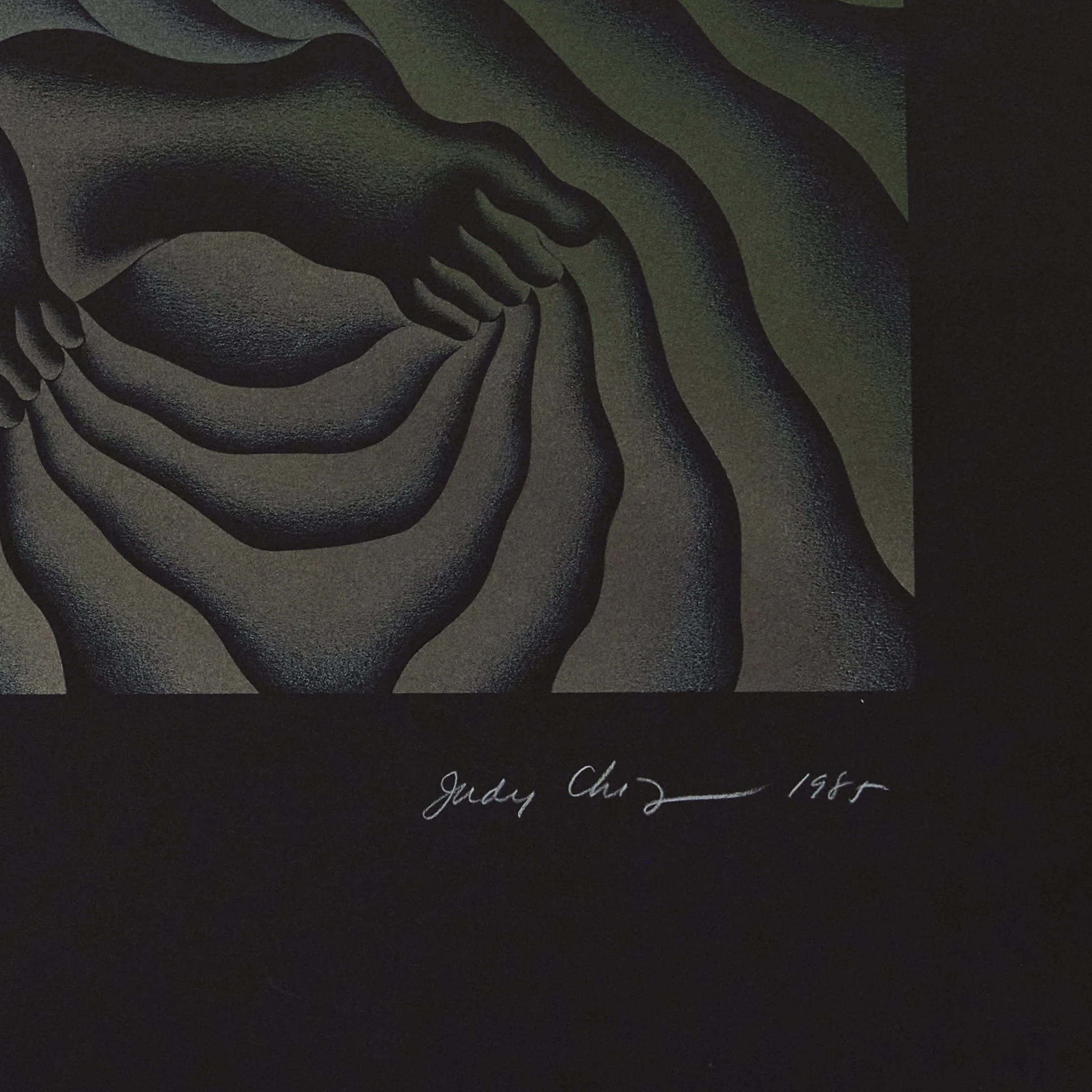JUDY CHICAGO "EARTH BIRTH" SERIGRAPH, 1985 - Image 3