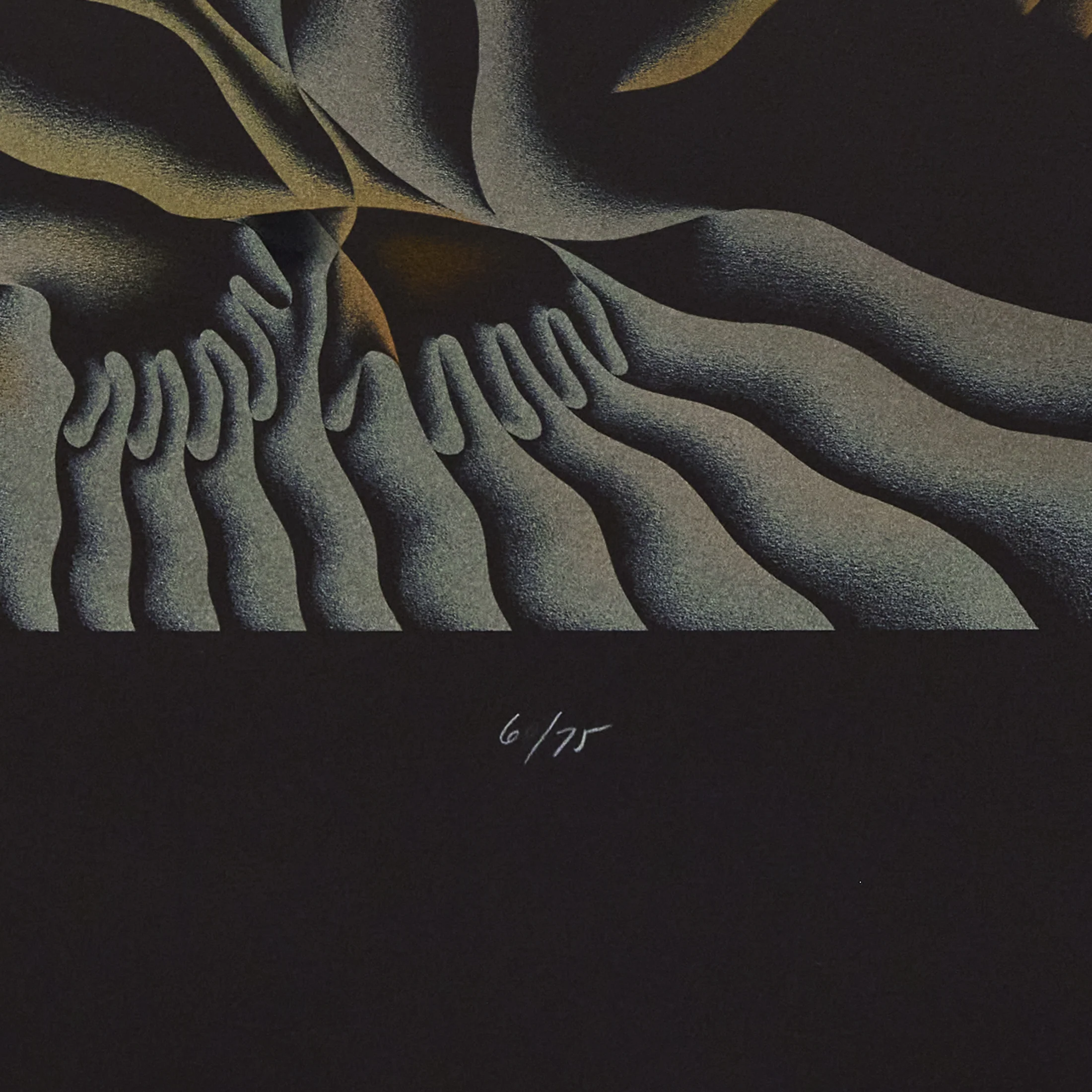 JUDY CHICAGO "EARTH BIRTH" SERIGRAPH, 1985 - Image 8