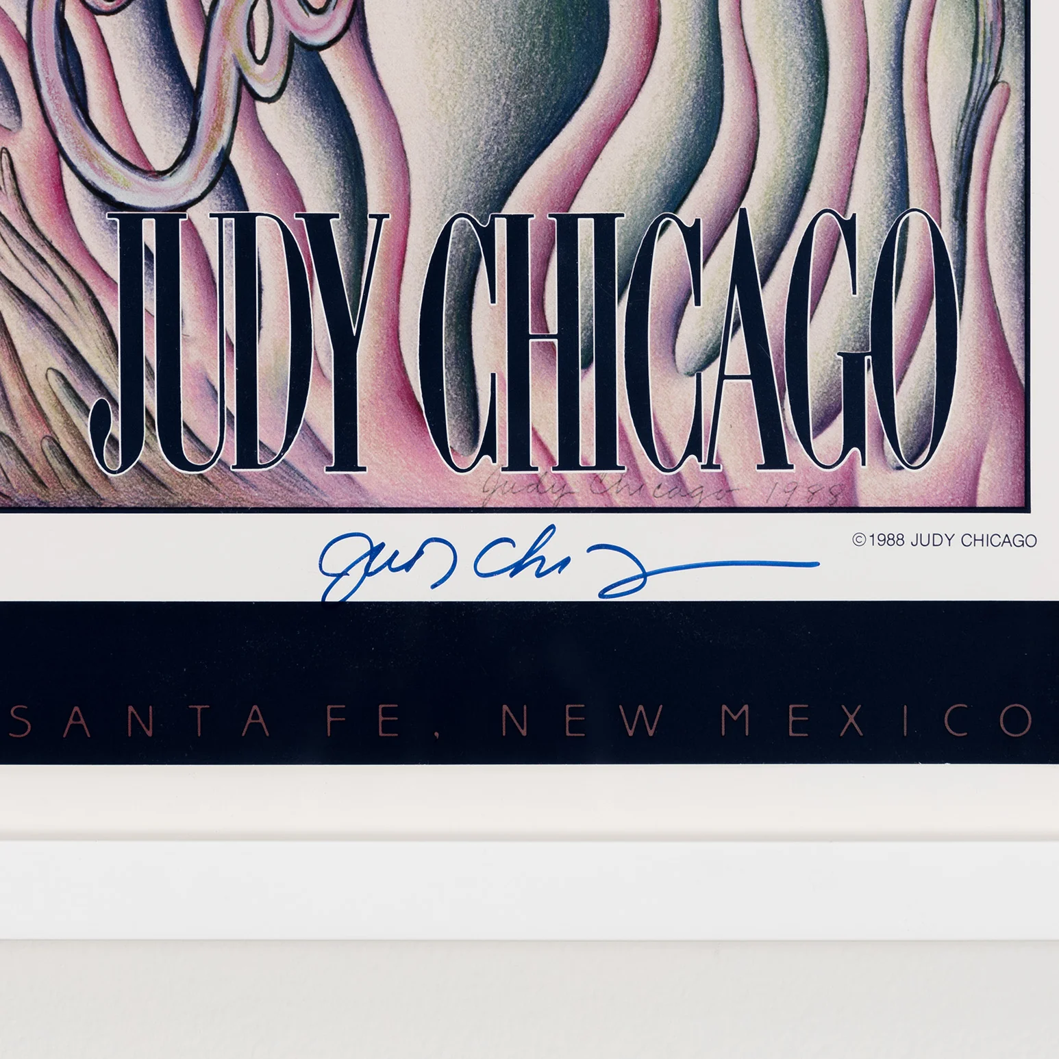 JUDY CHICAGO "ACCIDENTS, INQUIRIES" LITHO, 1988 - Image 4