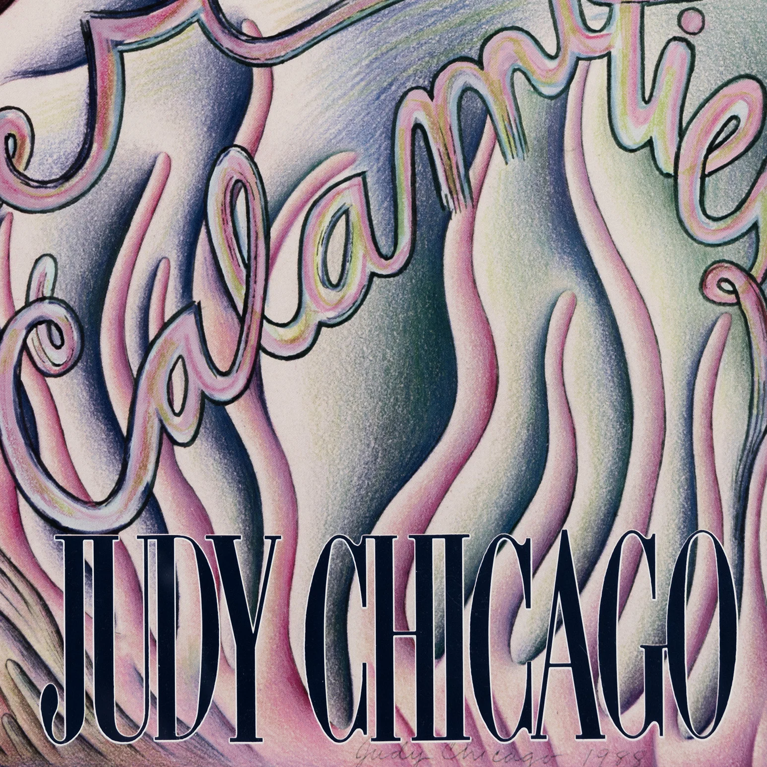 JUDY CHICAGO "ACCIDENTS, INQUIRIES" LITHO, 1988 - Image 9