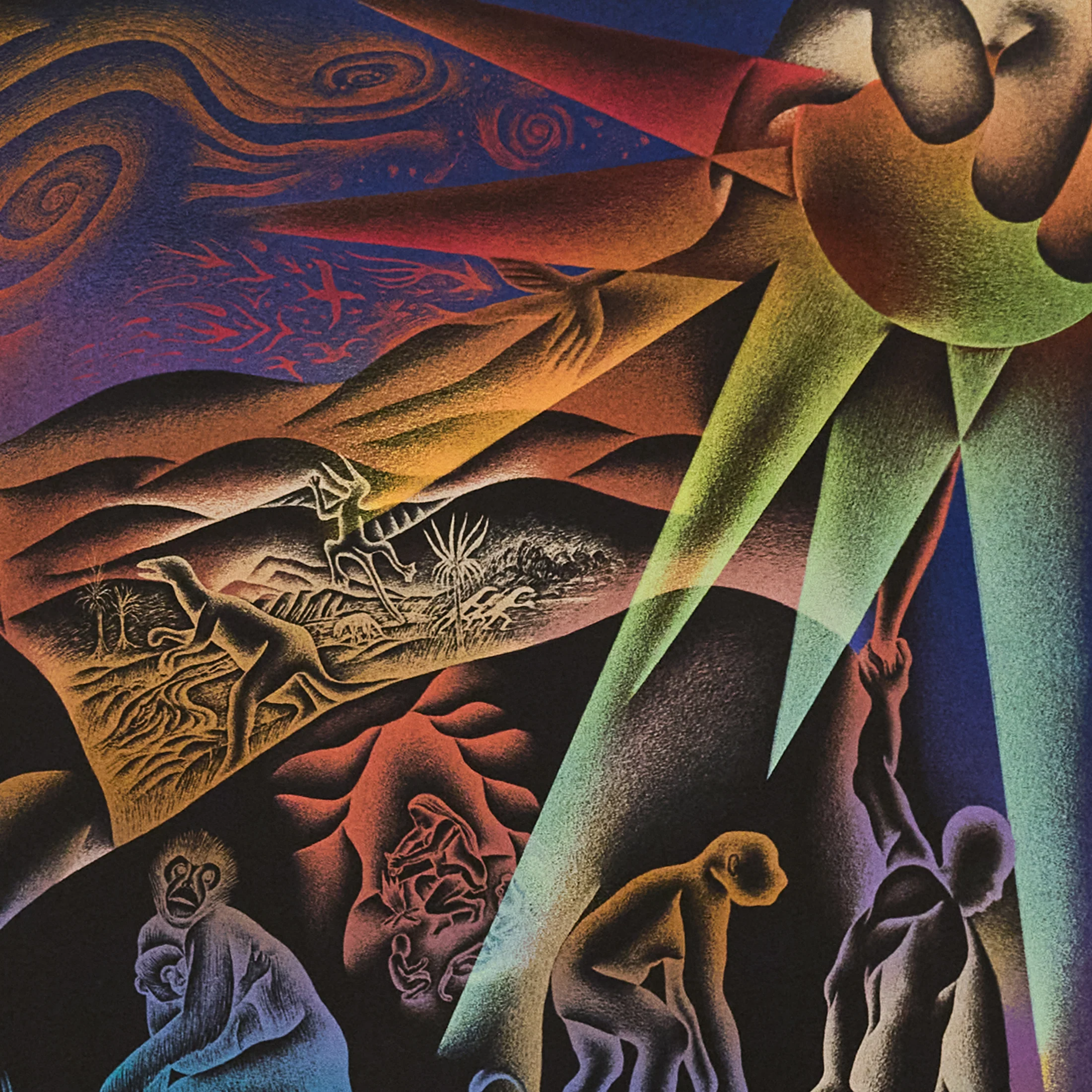 JUDY CHICAGO "THE CREATION" SERIGRAPH, 1985 - Image 8