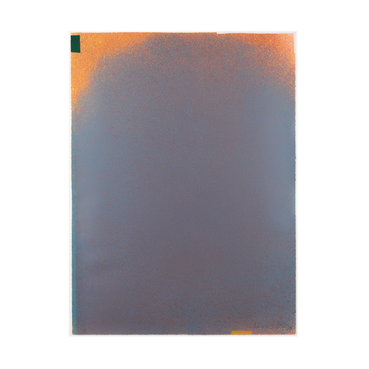 JULES OLITSKI "GRAPHIC SUITE I" (MAUVE/BLUE) SILKSCREEN 1970 - Image 3
