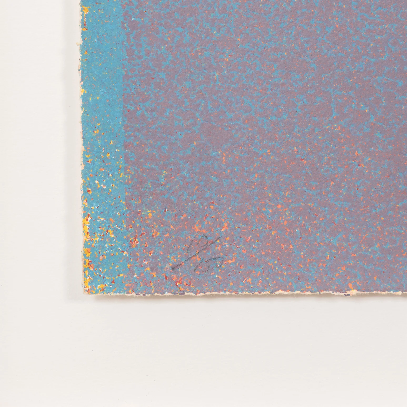 JULES OLITSKI "GRAPHIC SUITE I" (MAUVE/BLUE) SILKSCREEN 1970 - Image 8