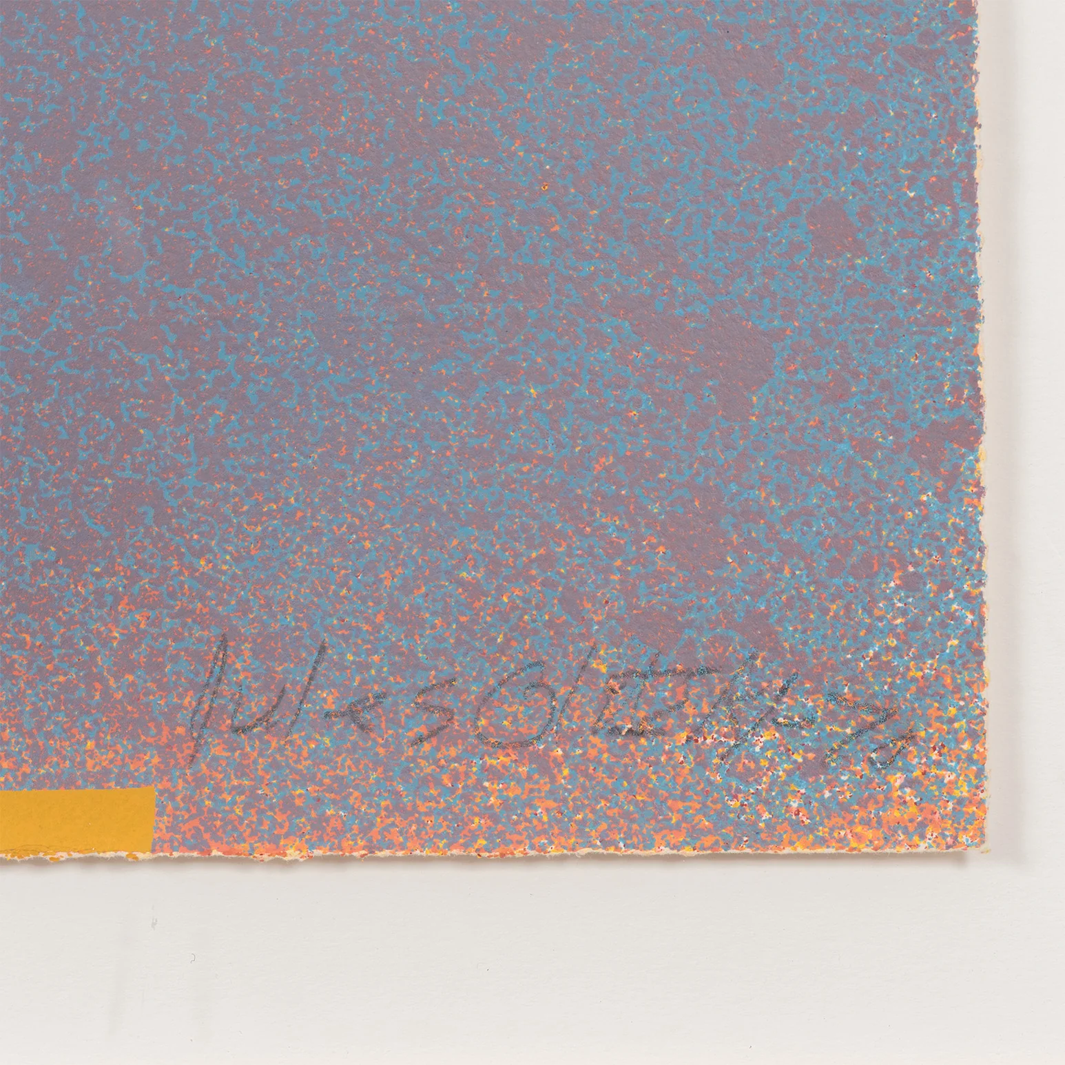 JULES OLITSKI "GRAPHIC SUITE I" (MAUVE/BLUE) SILKSCREEN 1970 - Image 9