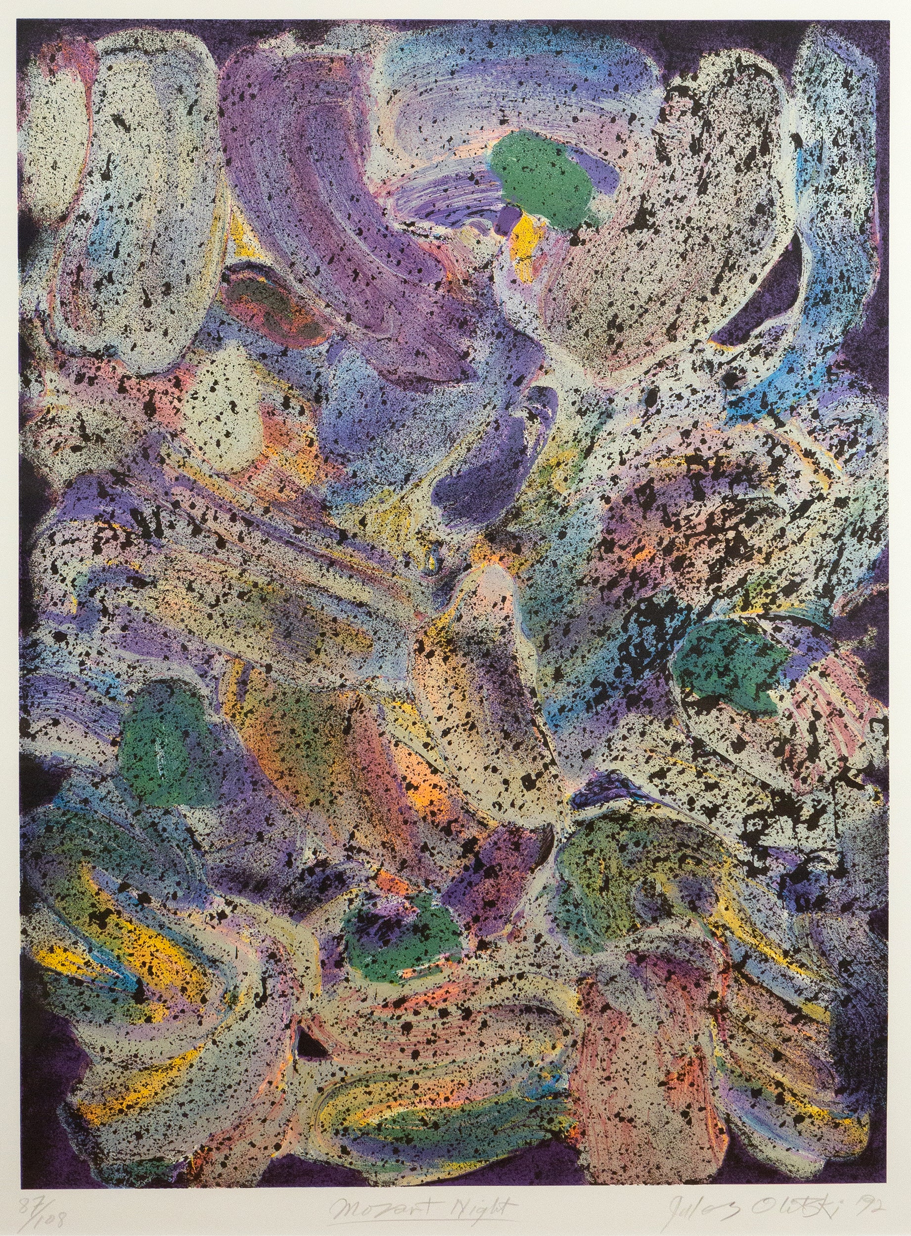 JULES OLITSKI "MOZART NIGHT" 1992 - Image 12