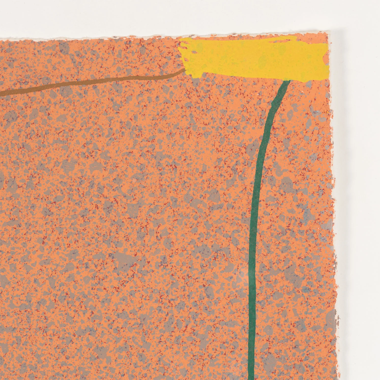 JULES OLITSKI "ORANGE G" SILKSCREEN, 1970 - Image 10