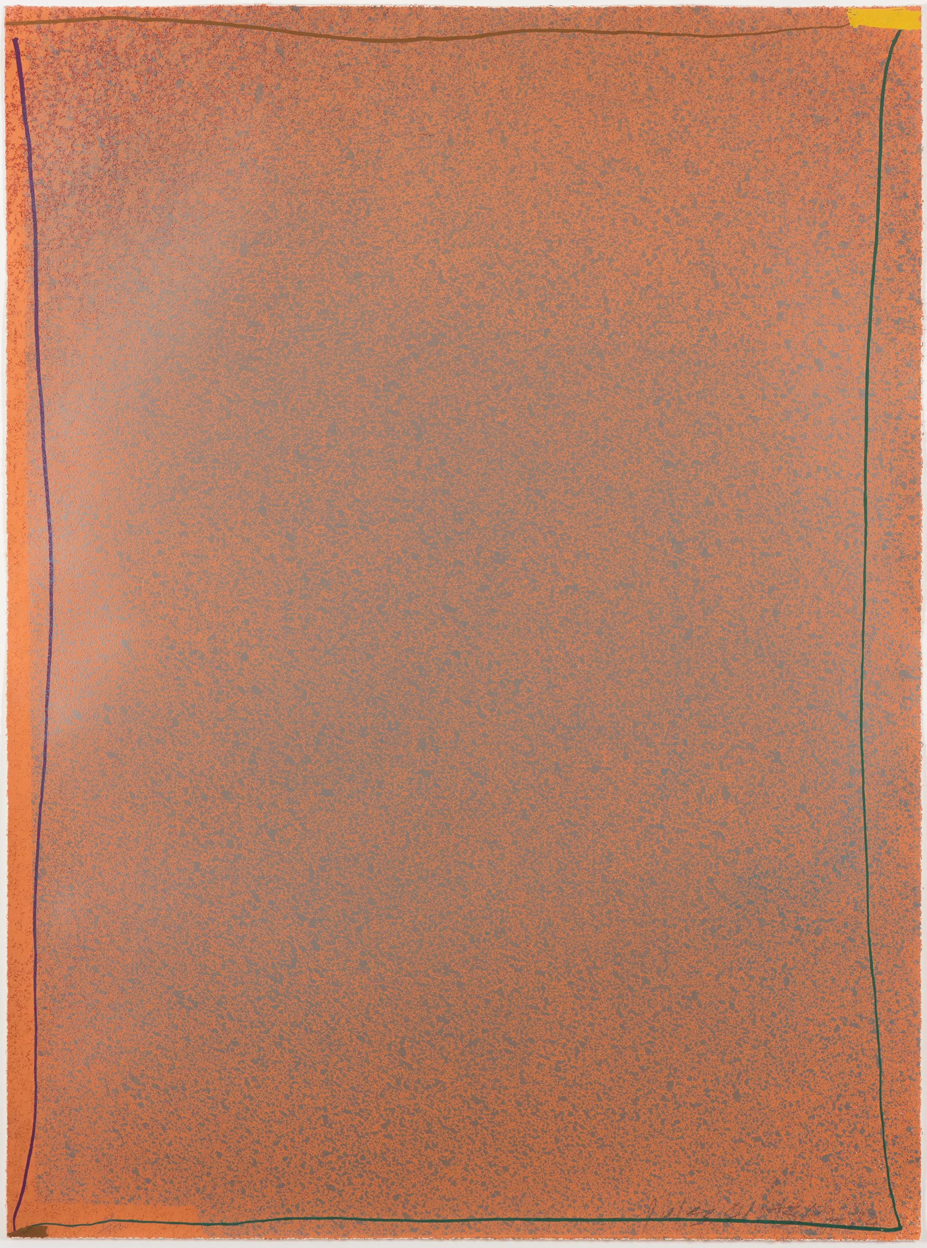 JULES OLITSKI "ORANGE G" SILKSCREEN, 1970 - Image 14