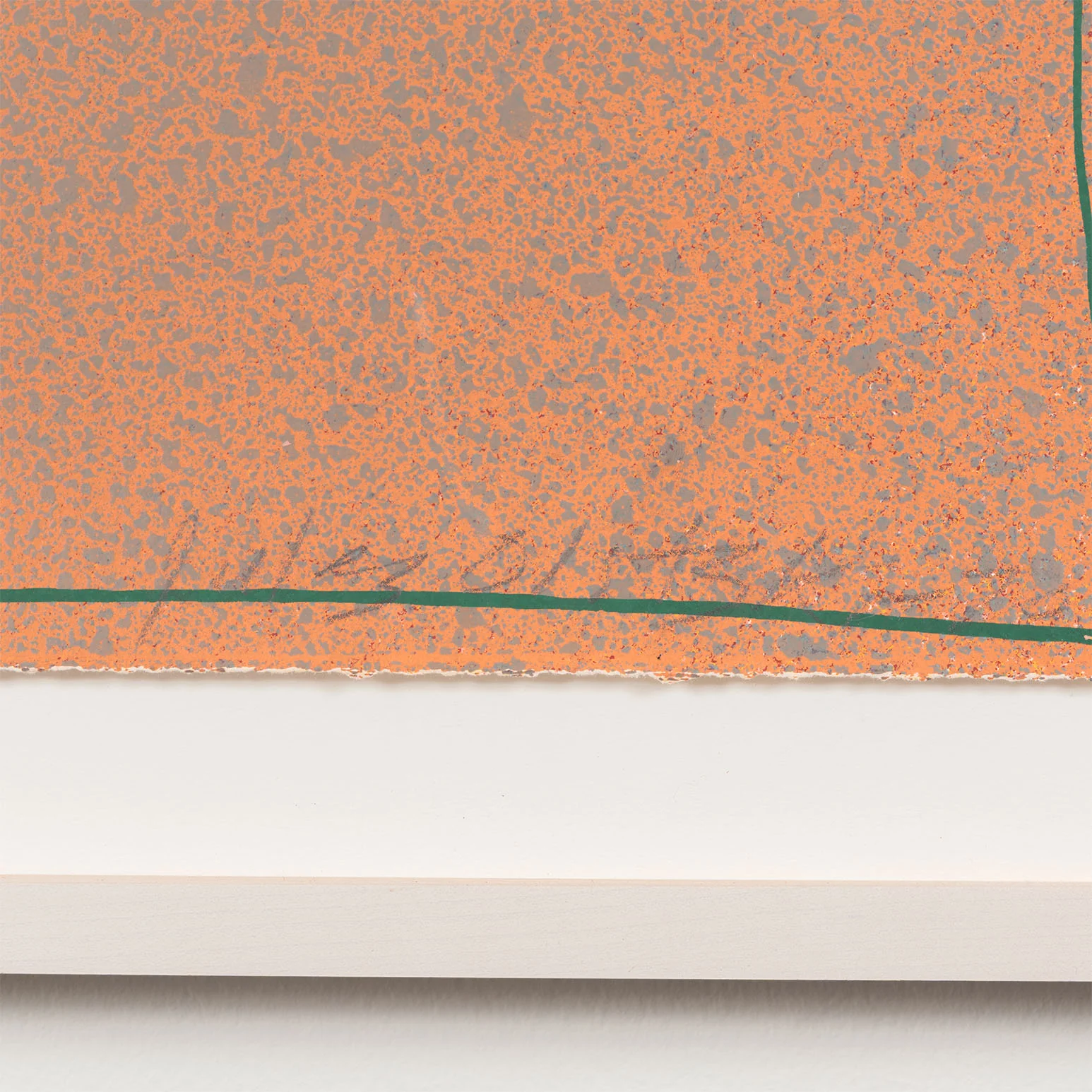 JULES OLITSKI "ORANGE G" SILKSCREEN, 1970 - Image 5