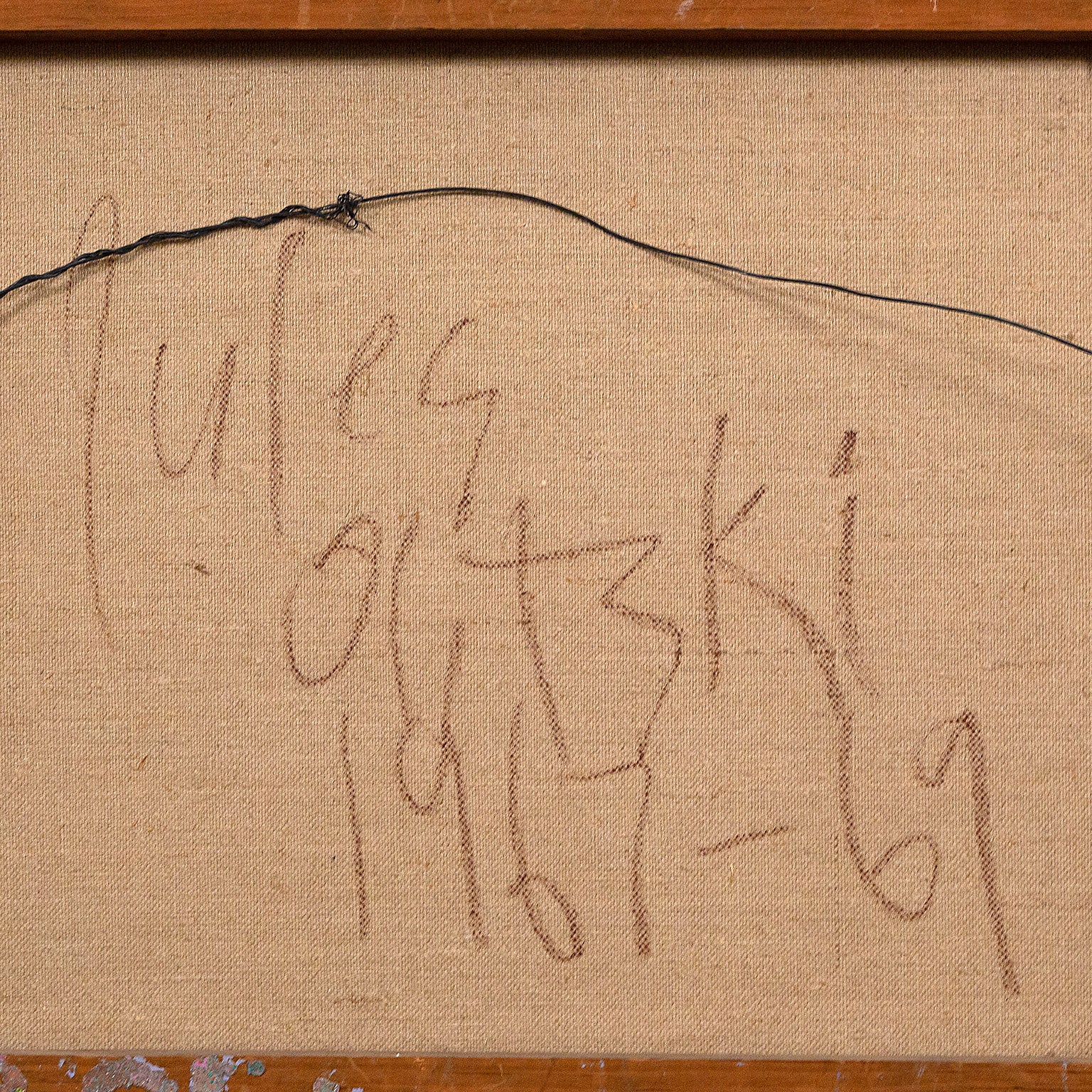 JULES OLITSKI “UNTITLED”, 1967 - Image 4