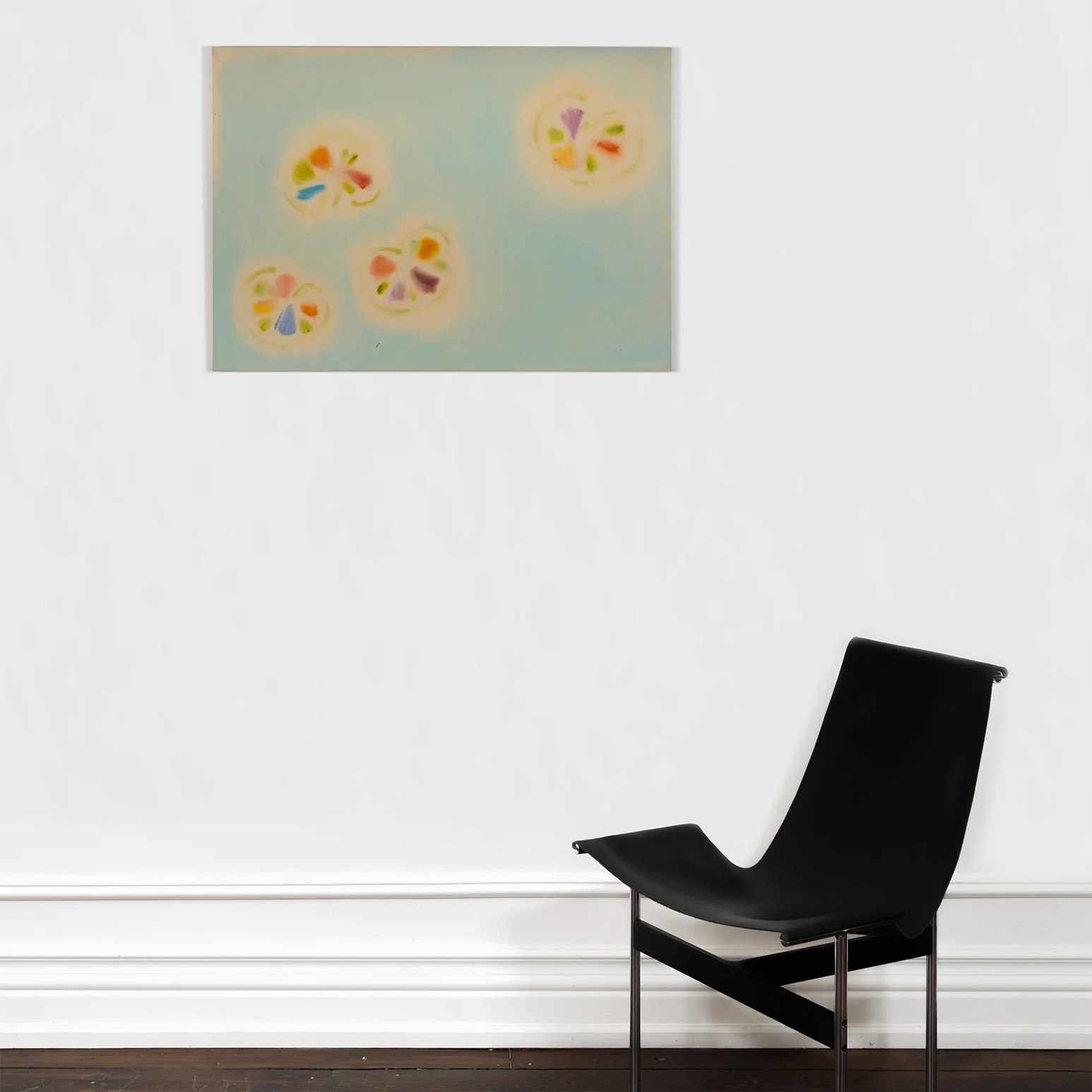 K.M. GRAHAM "AZURE 3 AND ONE" PAINTING, 1979 - Image 12