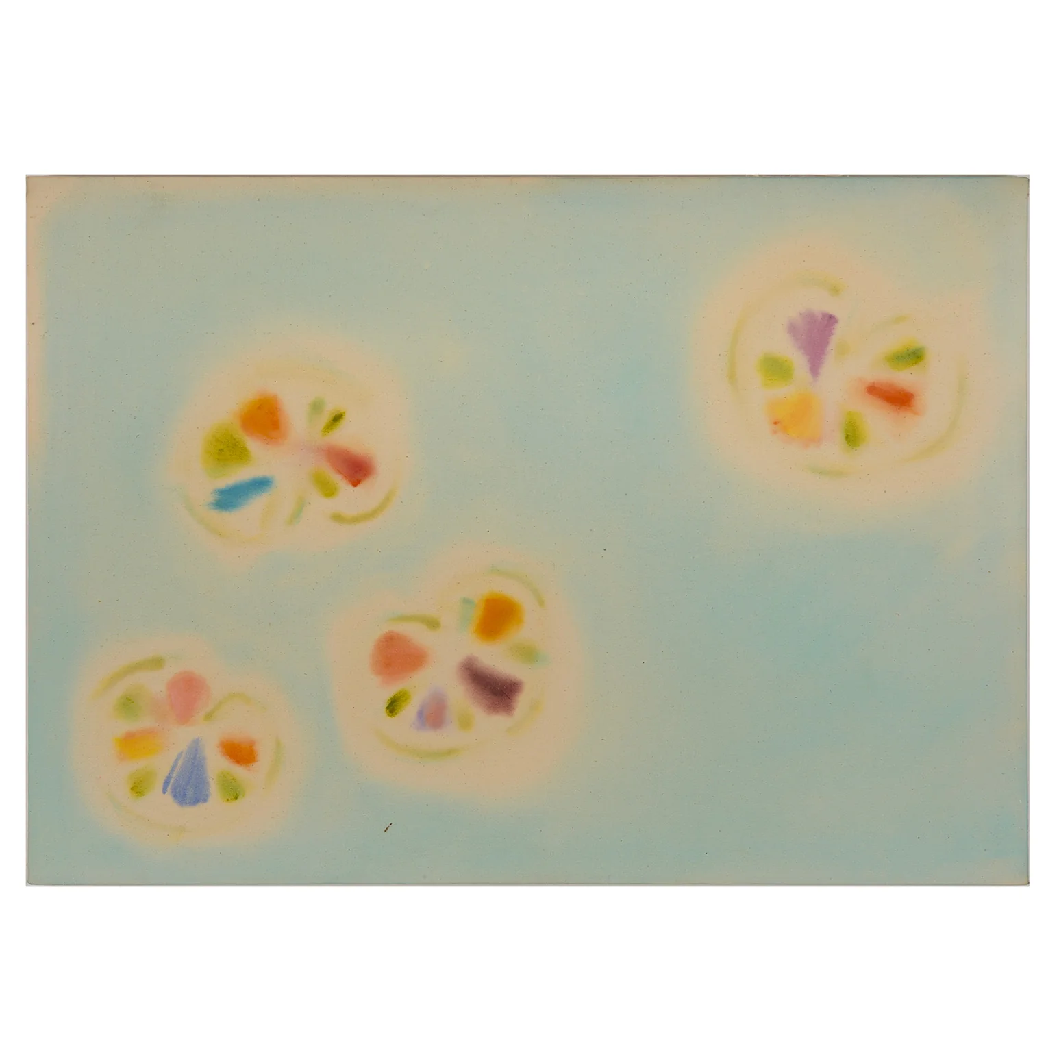 K.M. GRAHAM "AZURE 3 AND ONE" PAINTING, 1979 - Image 3