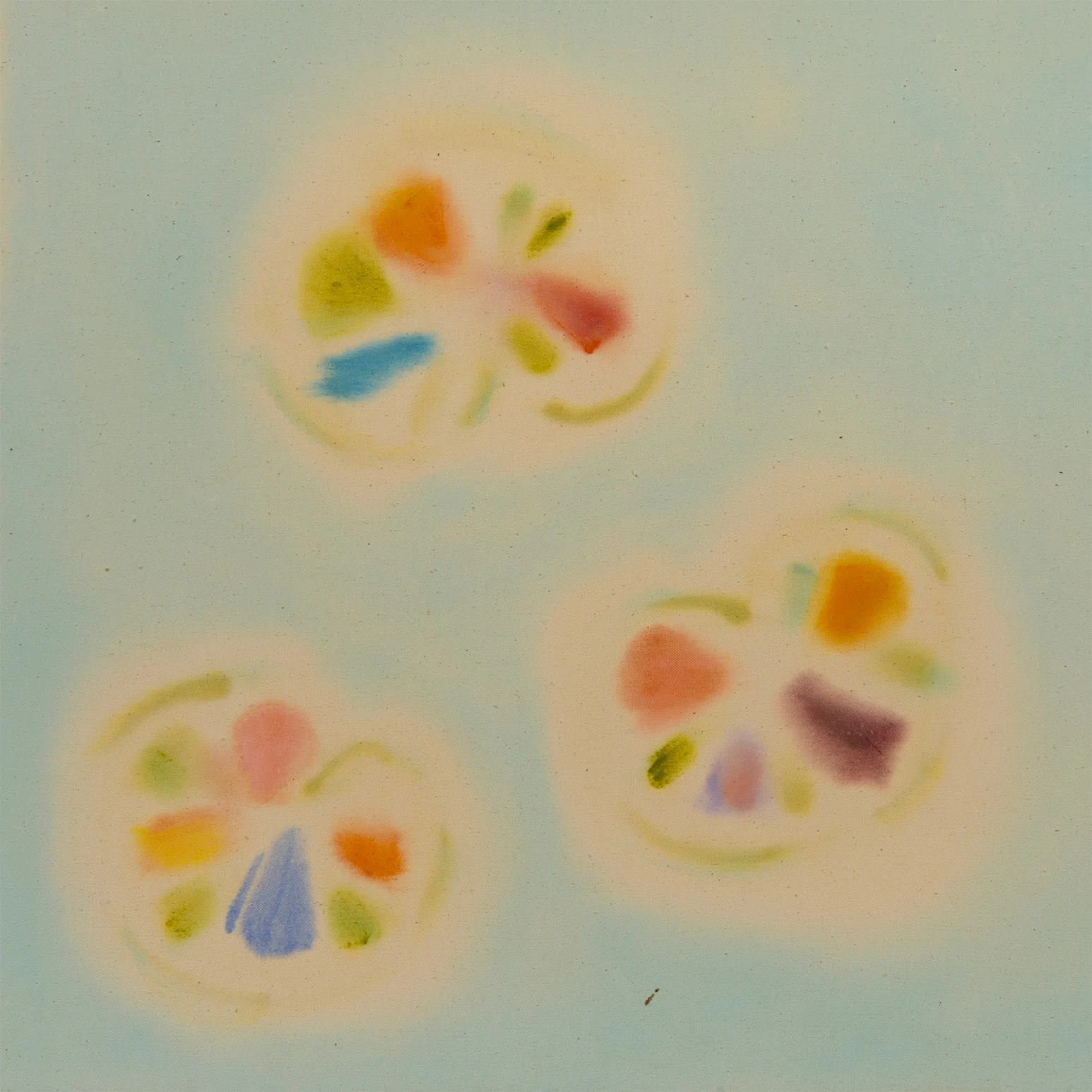K.M. GRAHAM "AZURE 3 AND ONE" PAINTING, 1979 - Image 5