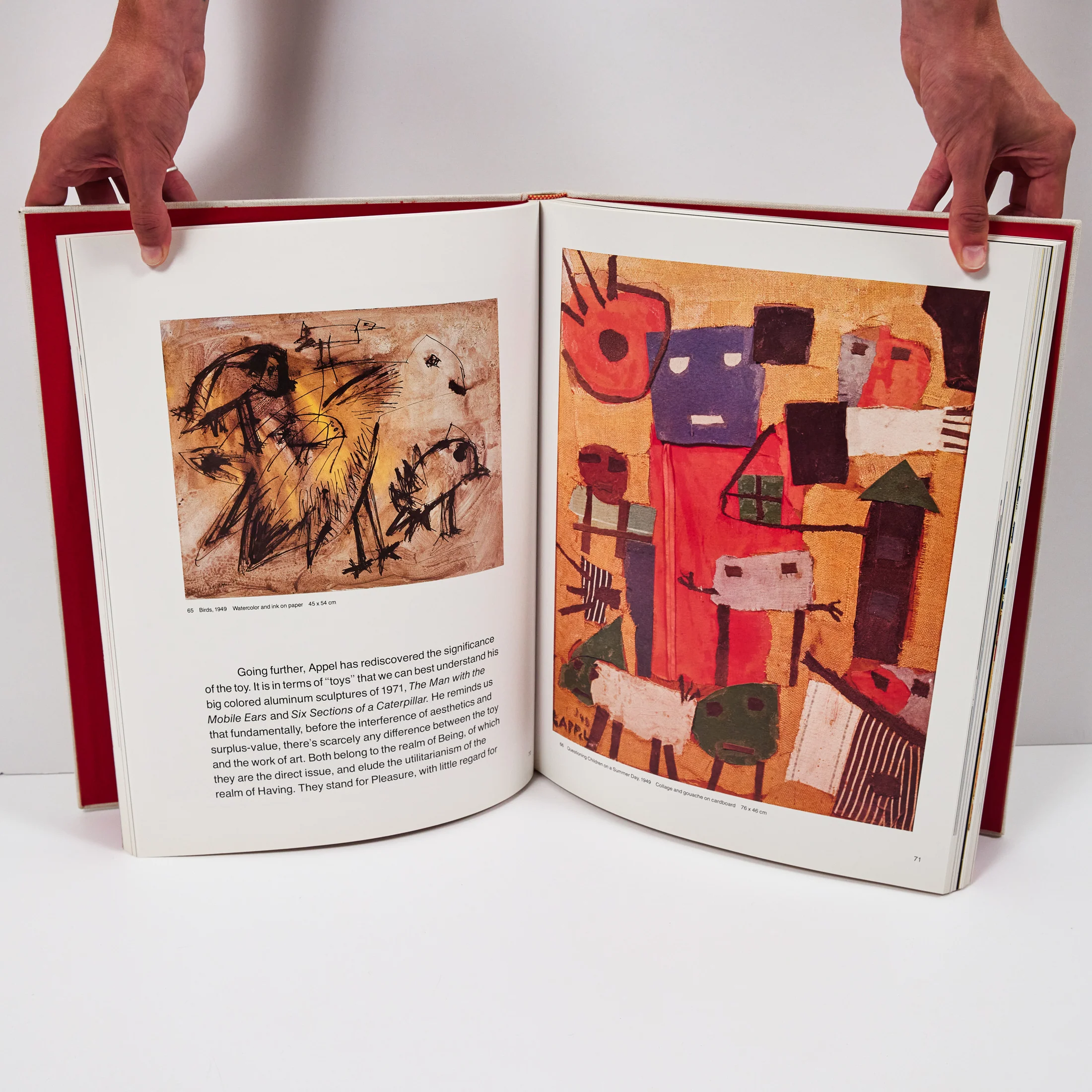 KAREL APPEL "PAINTED BOOK" 1980 - Image 10