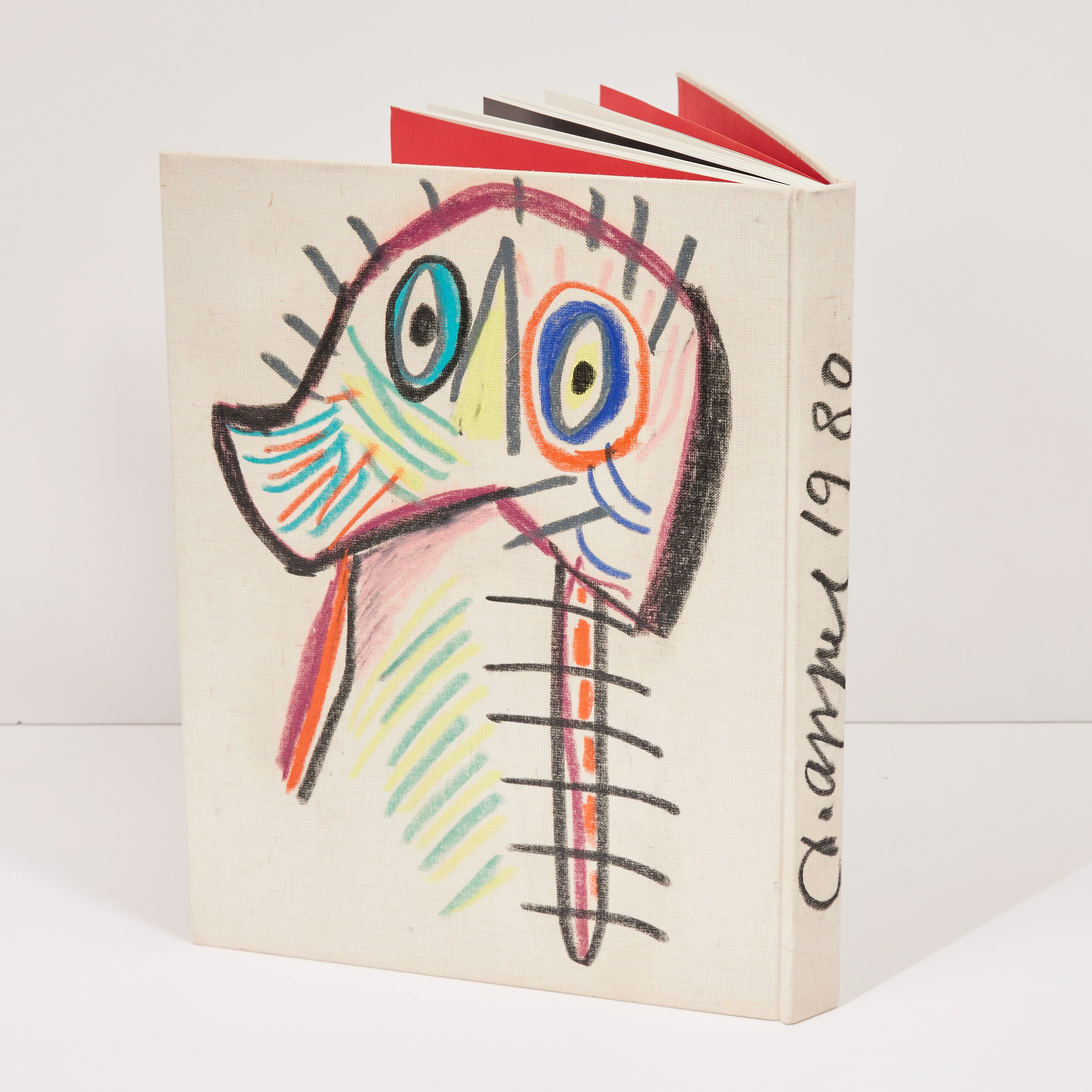 KAREL APPEL "PAINTED BOOK" 1980 - Image 2