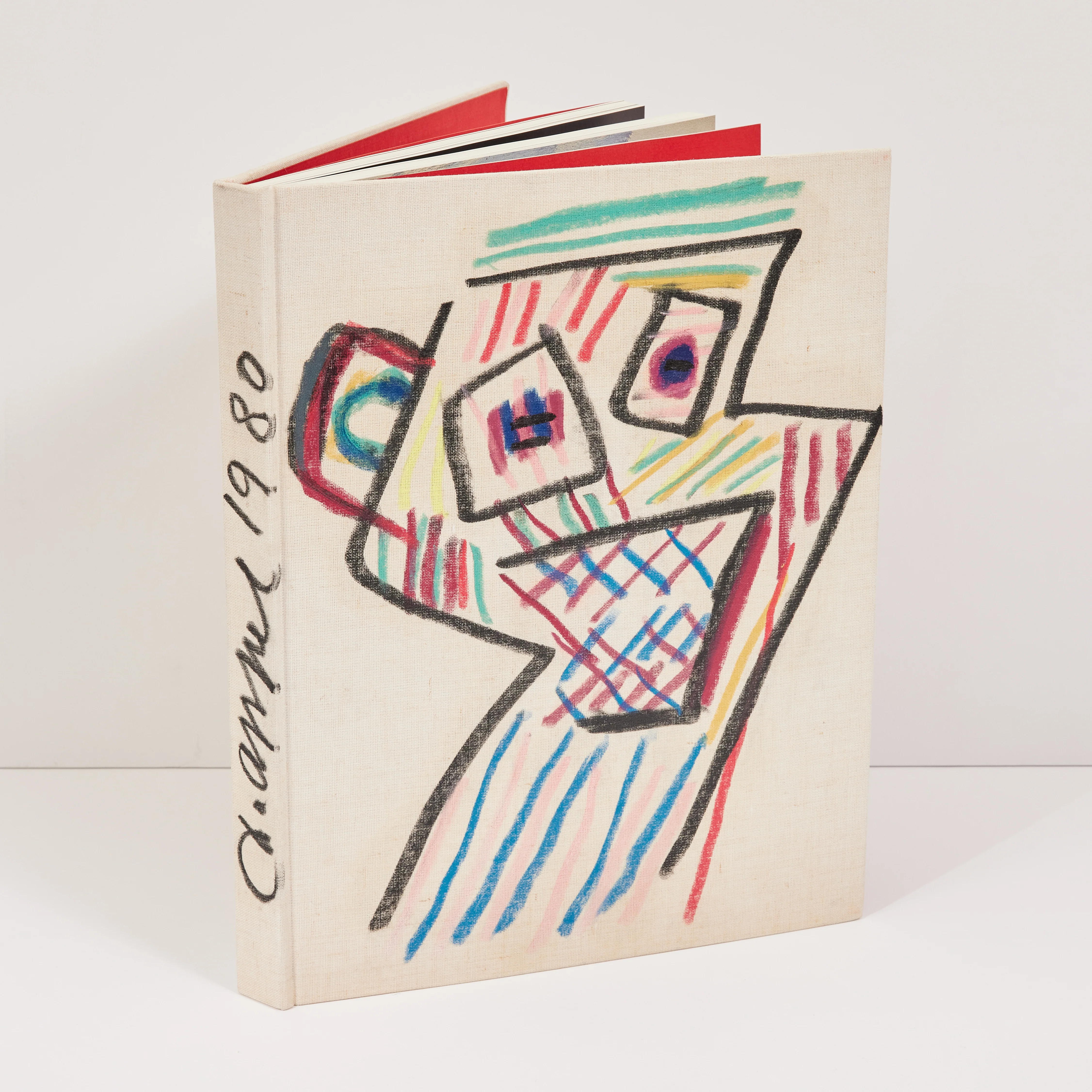 KAREL APPEL "PAINTED BOOK" 1980 - Image 5