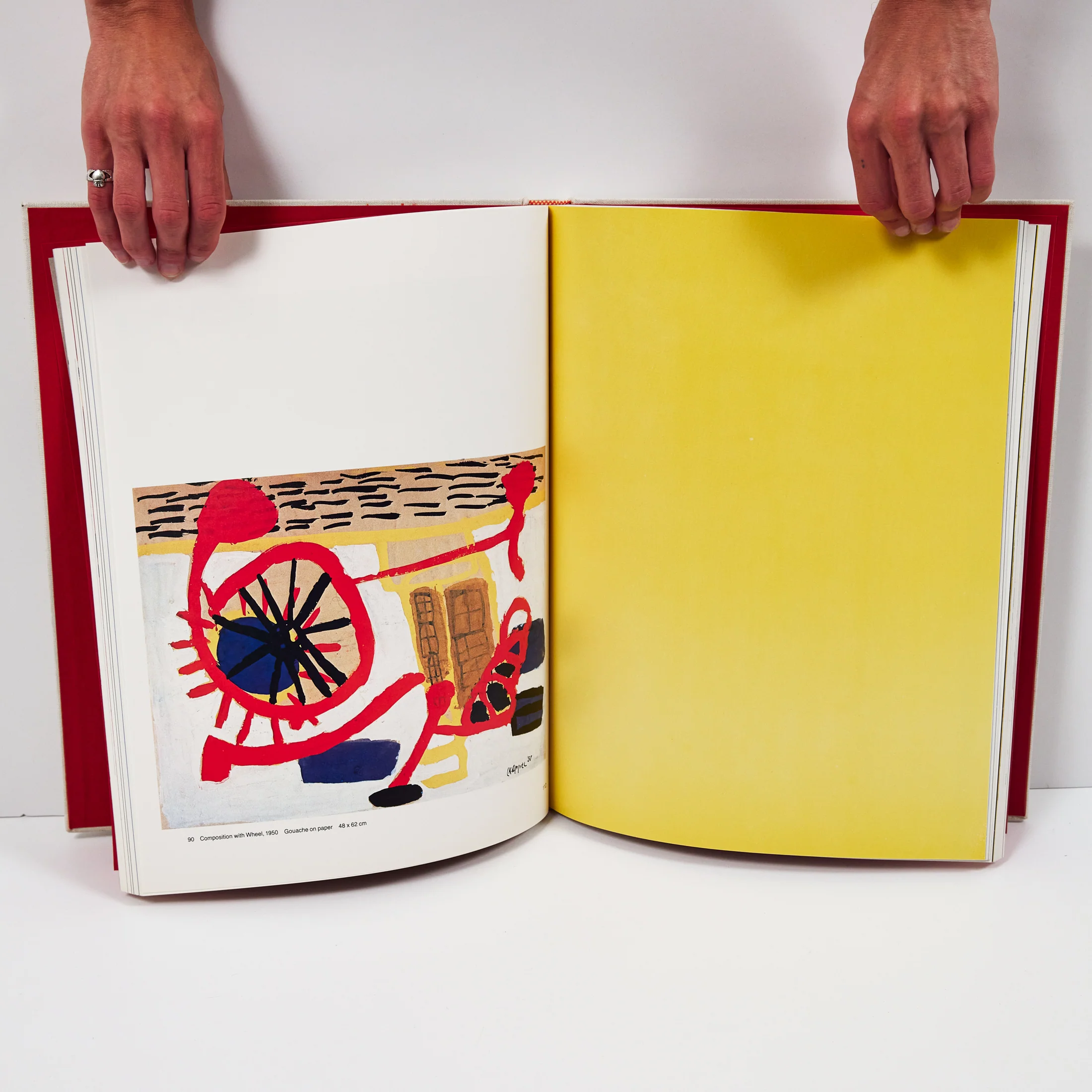 KAREL APPEL "PAINTED BOOK" 1980 - Image 7
