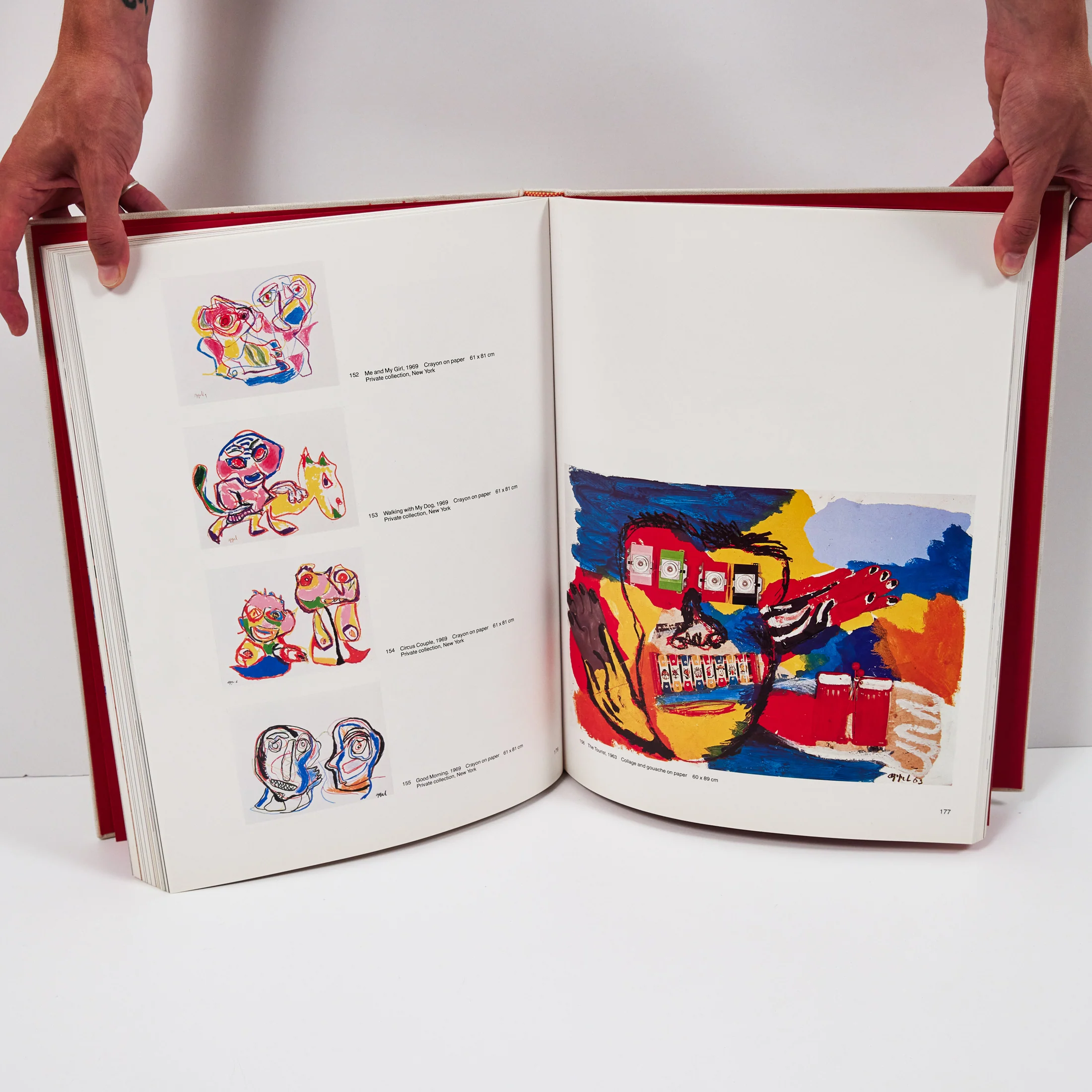 KAREL APPEL "PAINTED BOOK" 1980 - Image 9