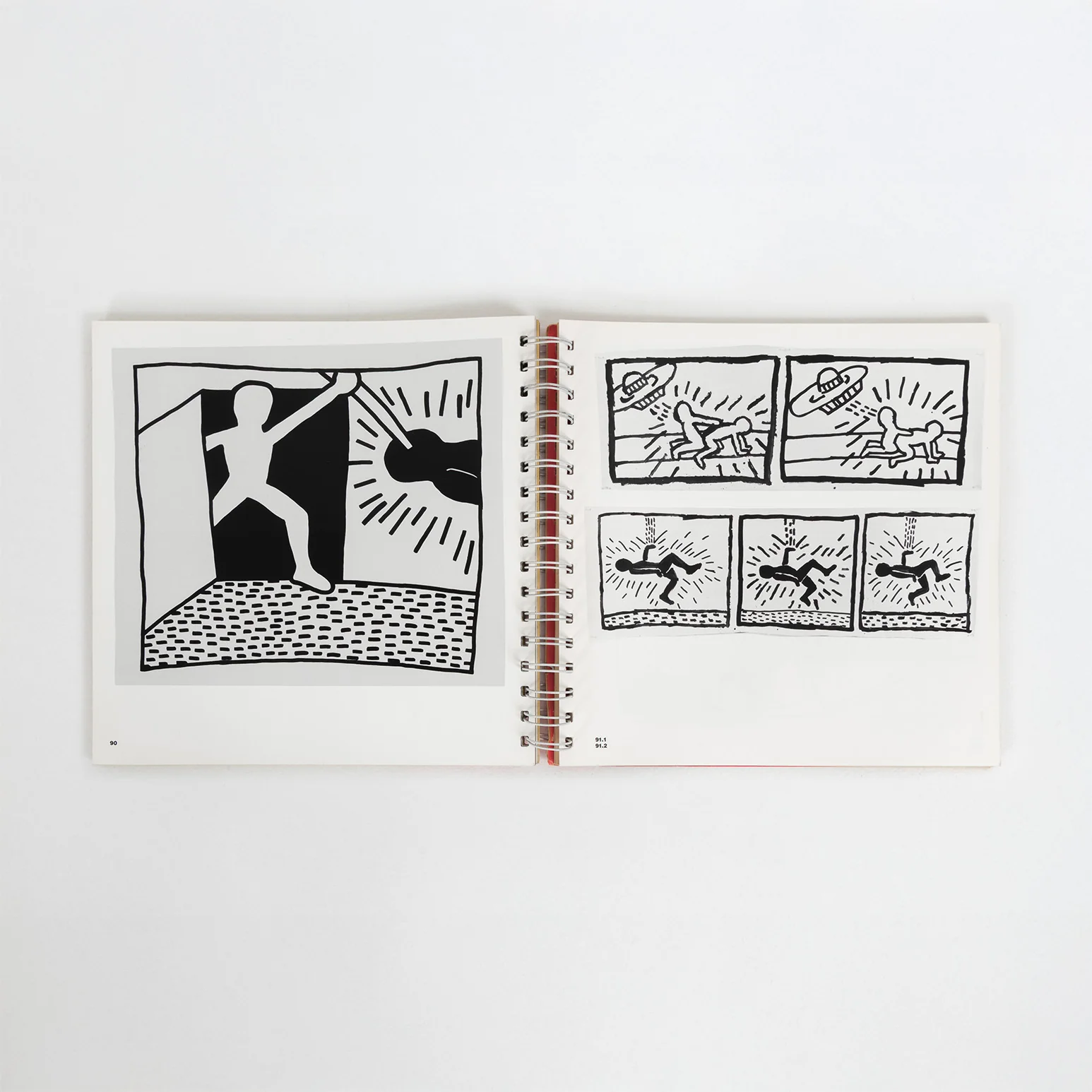 KEITH HARING "CATALOG: TONY SHAFRAZI GALLERY" 1982 - Image 3
