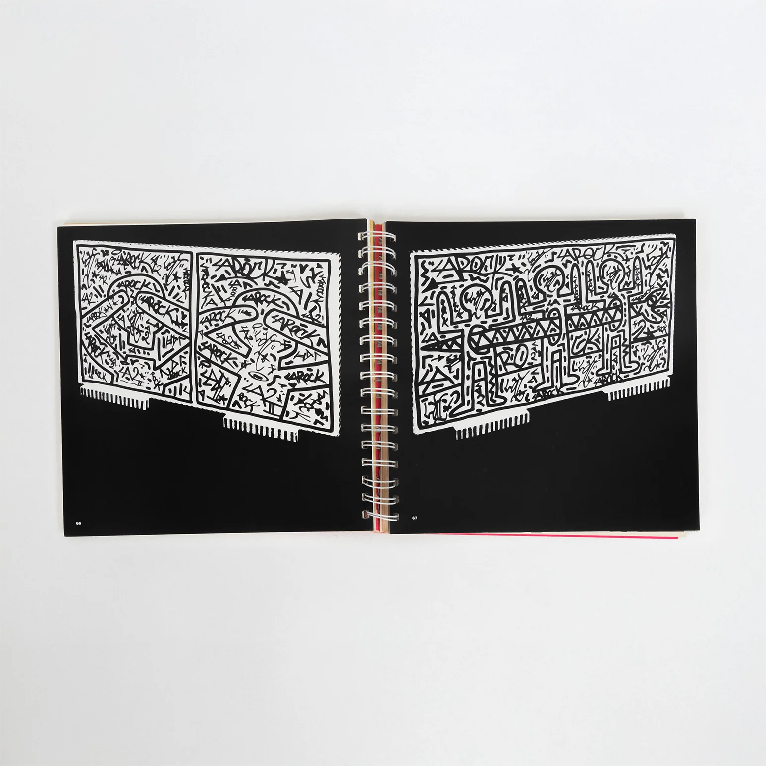 KEITH HARING "CATALOG: TONY SHAFRAZI GALLERY" 1982 - Image 4