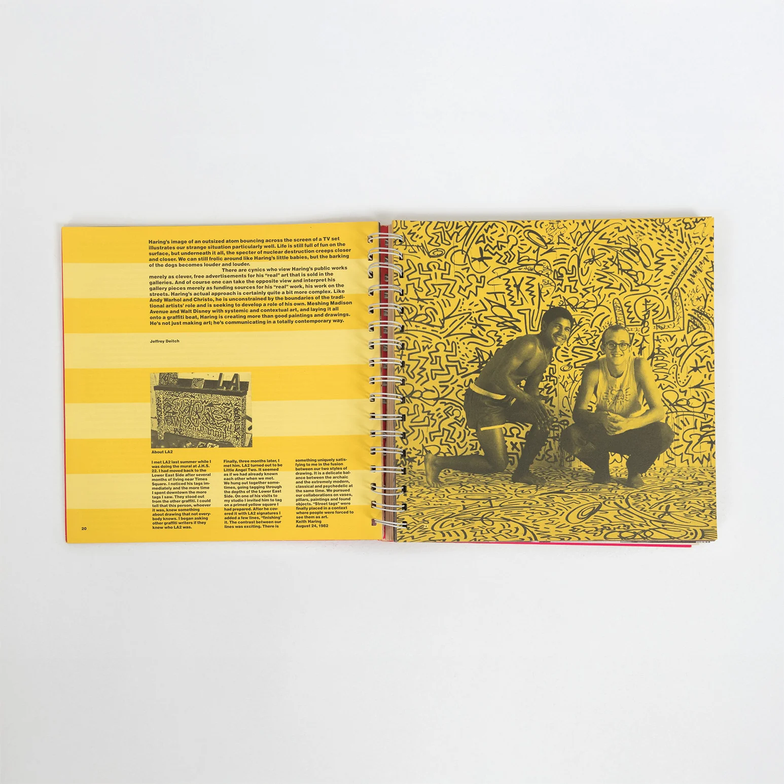 KEITH HARING "CATALOG: TONY SHAFRAZI GALLERY" 1982 - Image 5