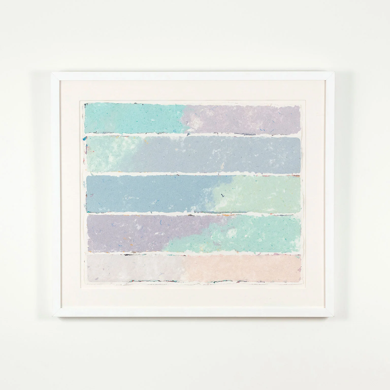 KENNETH NOLAND "BANDS" MONOPRINT, 1981 - Image 2