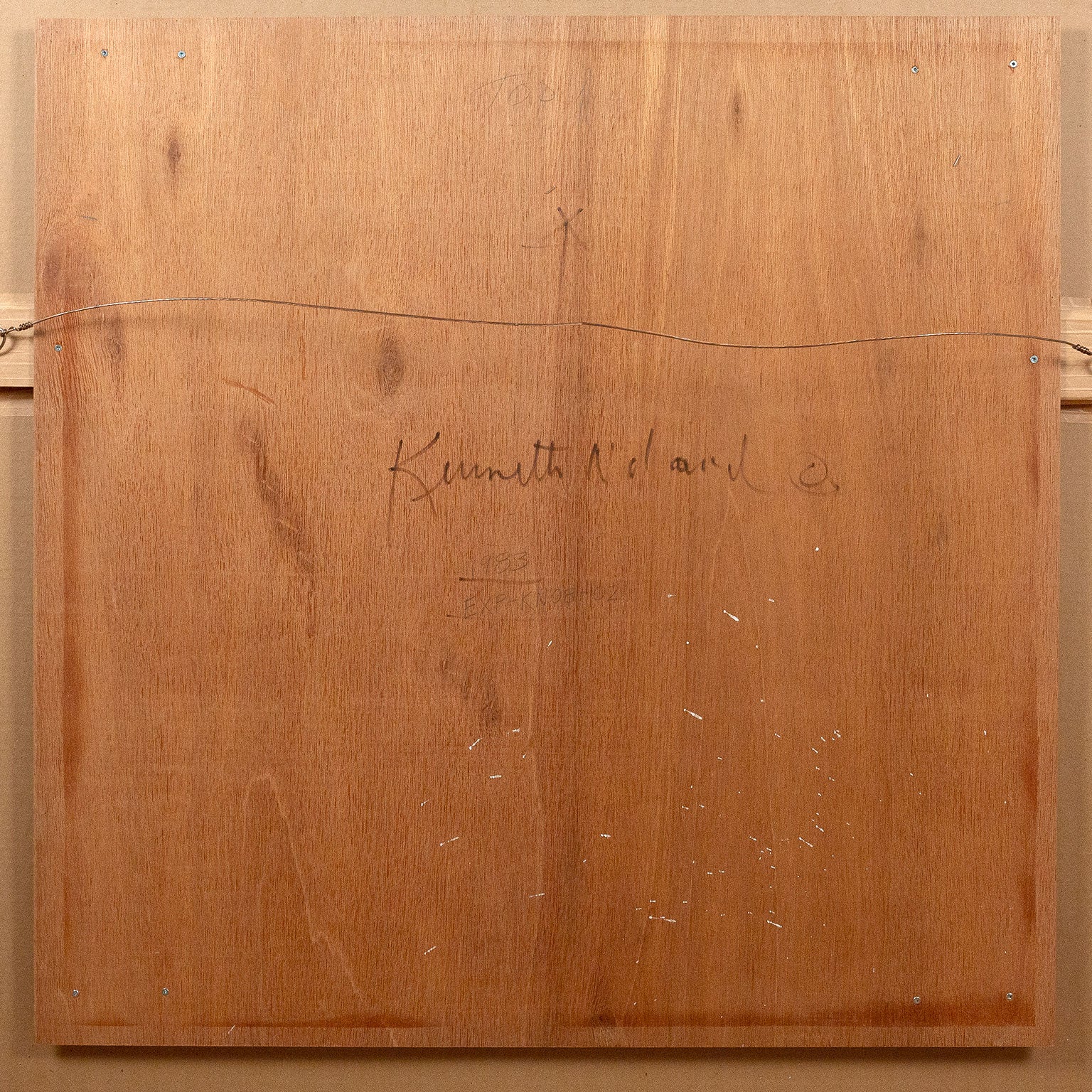 KENNETH NOLAND "CHEVRON MONOTYPE", 1983 - Image 10