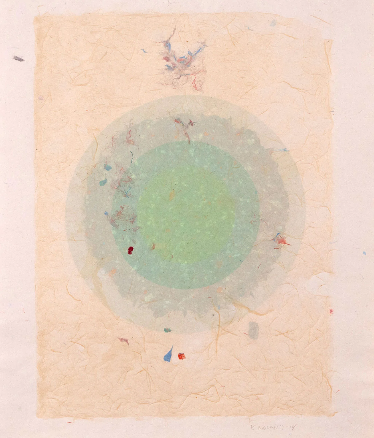KENNETH NOLAND "CIRCLE I", 1978