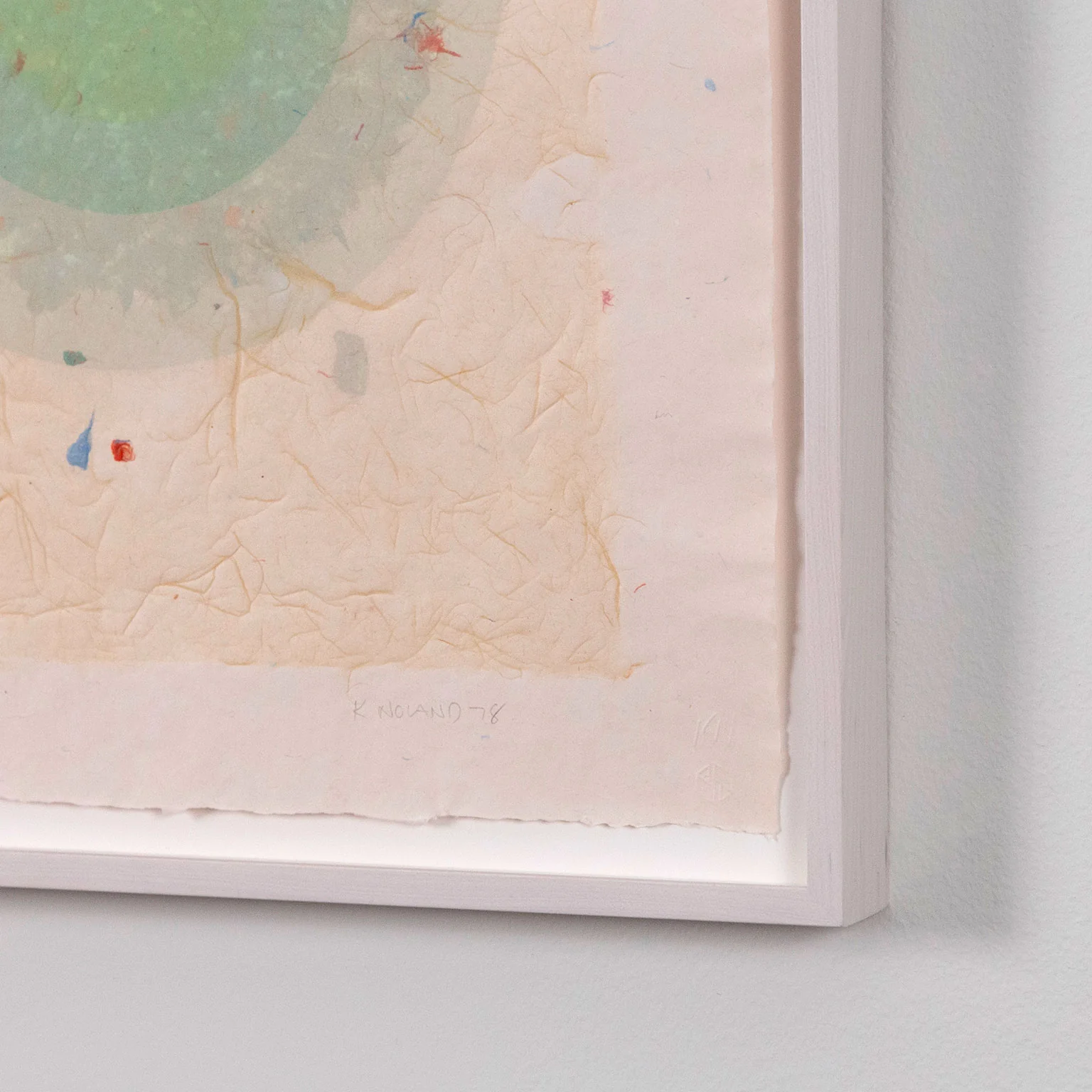 KENNETH NOLAND "CIRCLE I", 1978 - Image 11